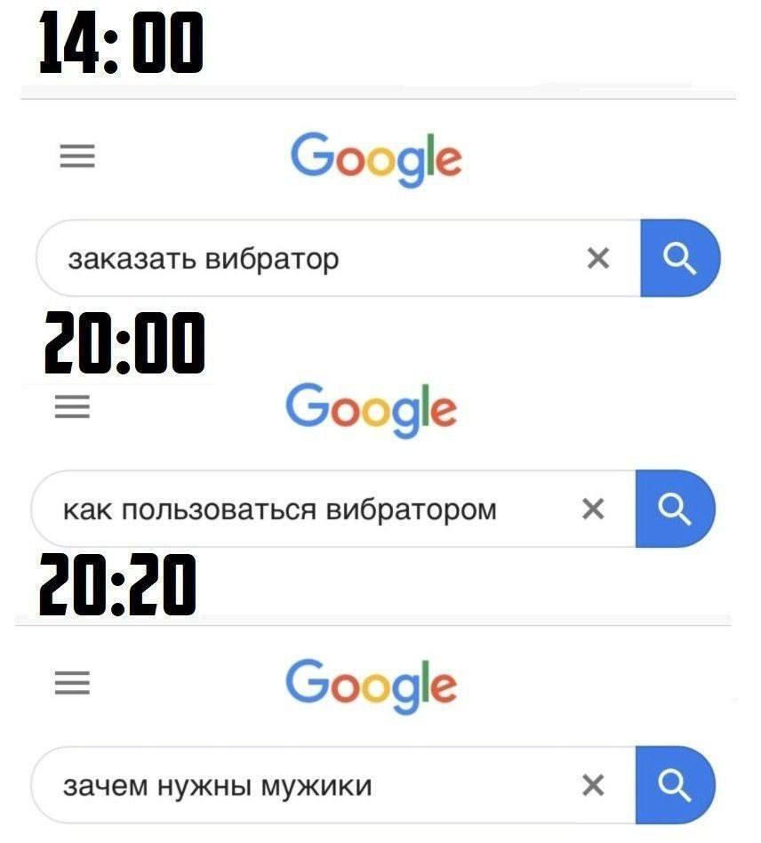 Проблемы женщин - Google, Вопрос, Женщины, Вибратор, Скриншот