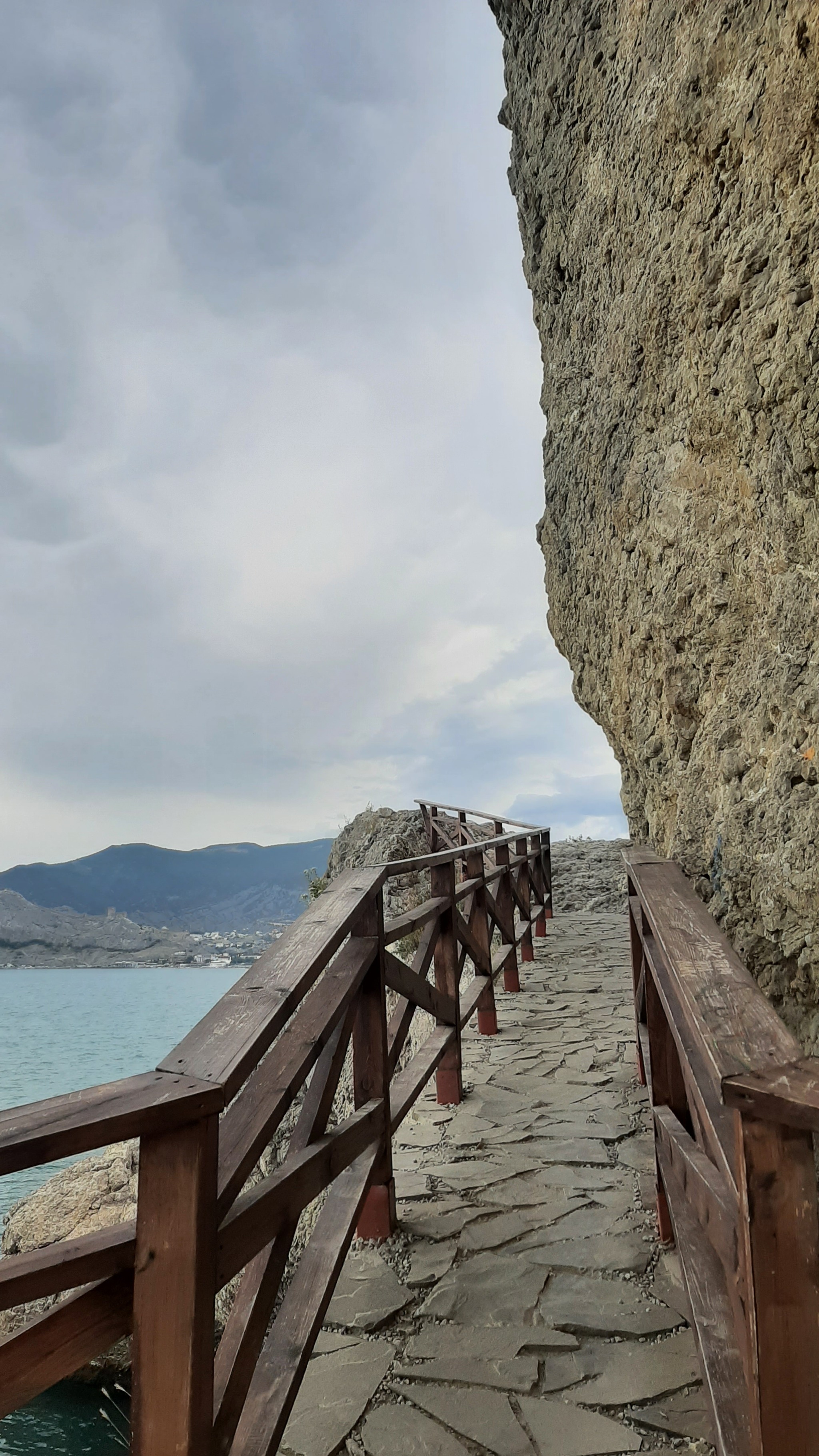 Cloudy Pike perch - My, Crimea, The city of Sudak, Sea, Sky, Vacation, Nature, The photo, Longpost, beauty