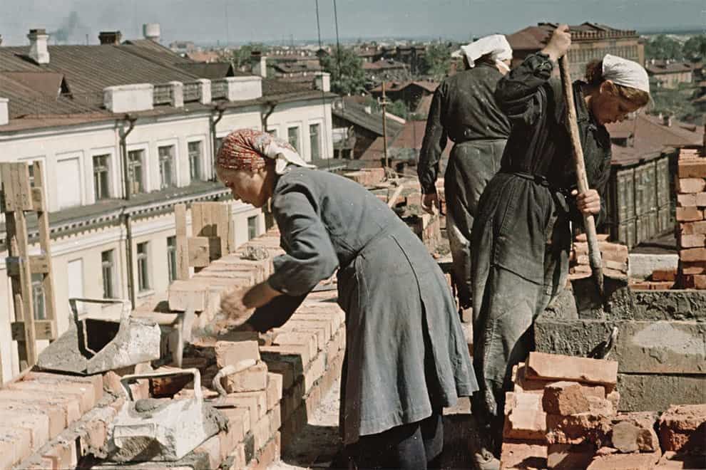 Everyday life of the Soviet people of the 50s in the lens of Semyon Fridlyand in color - Story, Interesting, 50th, the USSR, The photo, Funny, Longpost