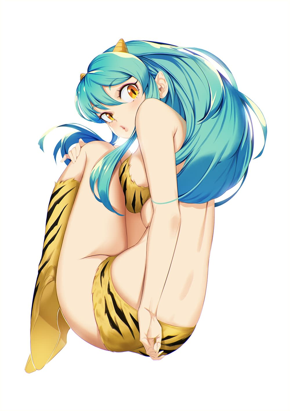 Striped - NSFW, Art, Anime art, Anime, Hand-drawn erotica, Blueorca, Urusei Yatsura