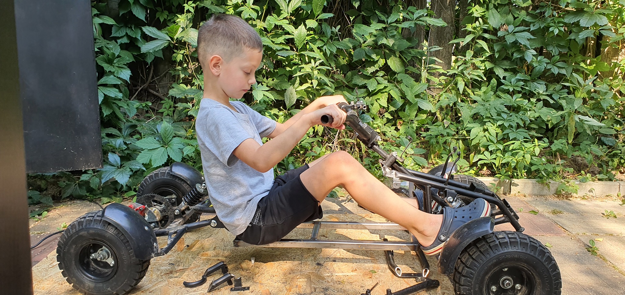 Remodeling a children's ATV (part 1) - My, Homemade, For children, Welding, Technics, Longpost