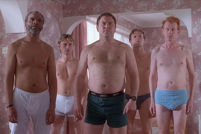 Male striptease (1997). An excellent movie that many people remember and love #4. Cult comedy of the 90s - My, Movies, I advise you to look, What to see, Comedy, England, Great Britain, Robert Carlisle, Classic, Striptease, Men, Dancing, Screenshot, Gachimuchi, Nostalgia, Poster, Art, Longpost