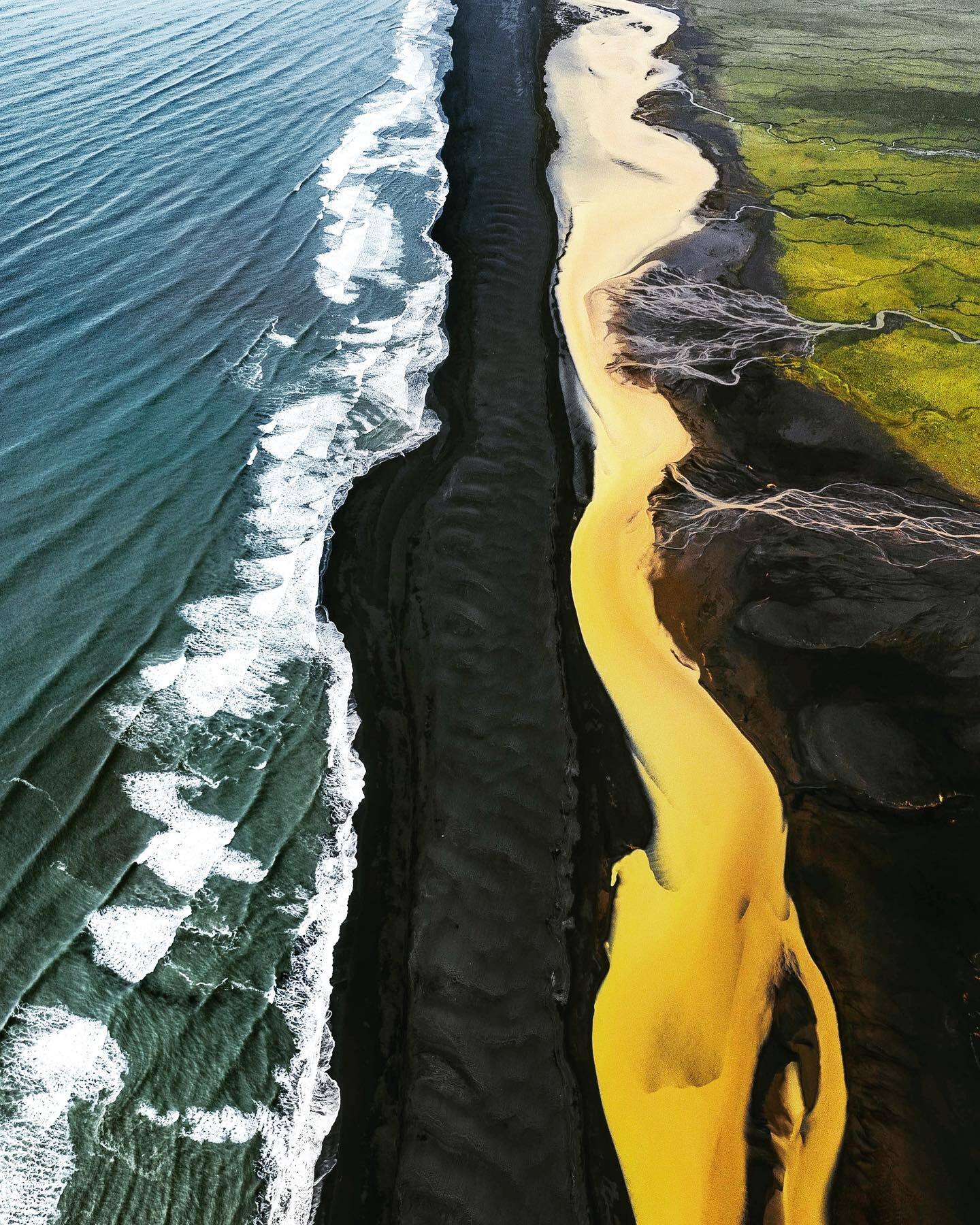 Incredible Iceland - The photo, Ocean, Beach, River, Meadow, Iceland, beauty of nature, Repeat