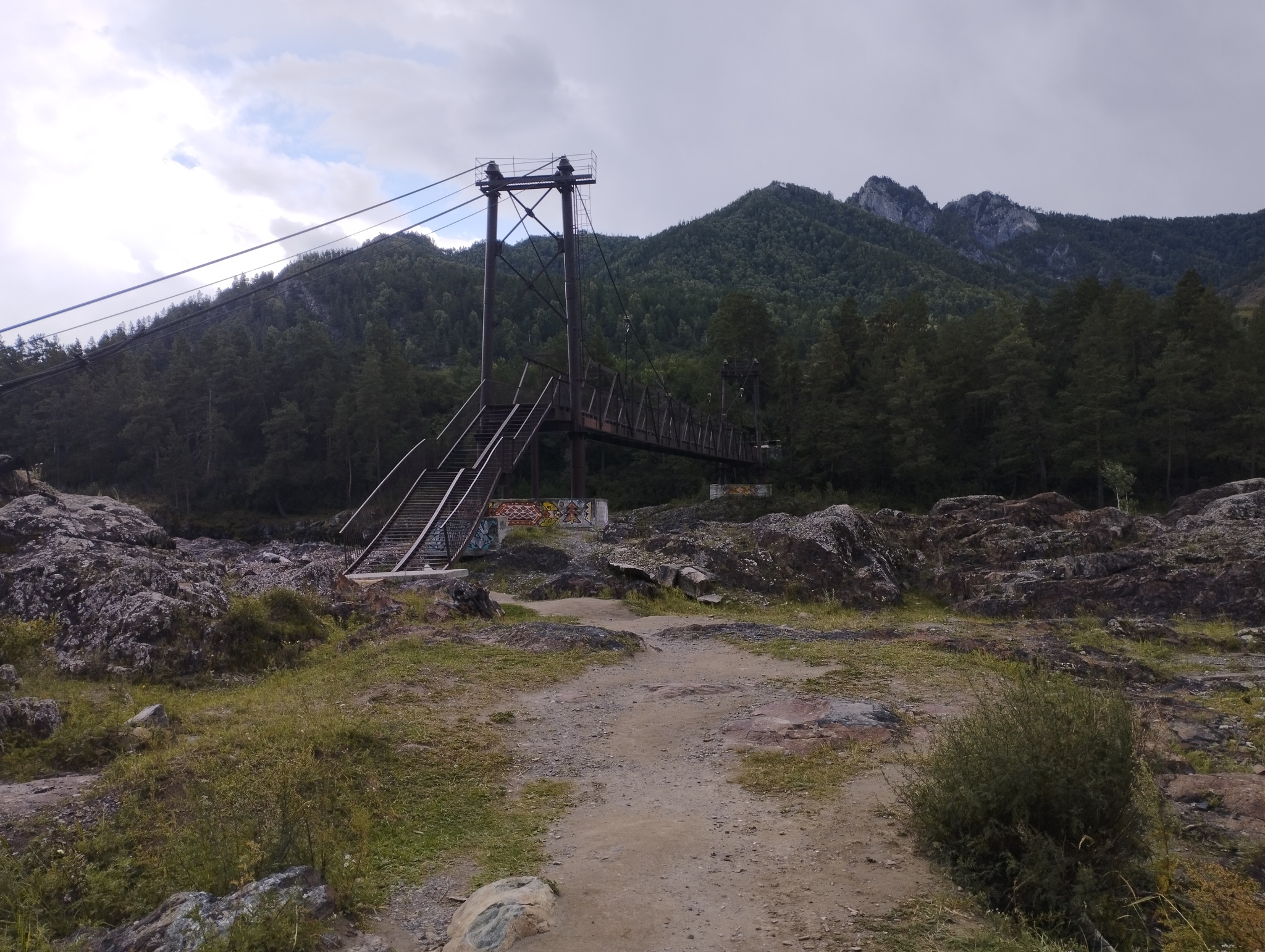 Vacation in Gorny Altai. Day 9. Chemalsky tract - My, Altai Republic, Vacation, The photo, The nature of Russia, Longpost, Oroktoi Bridge