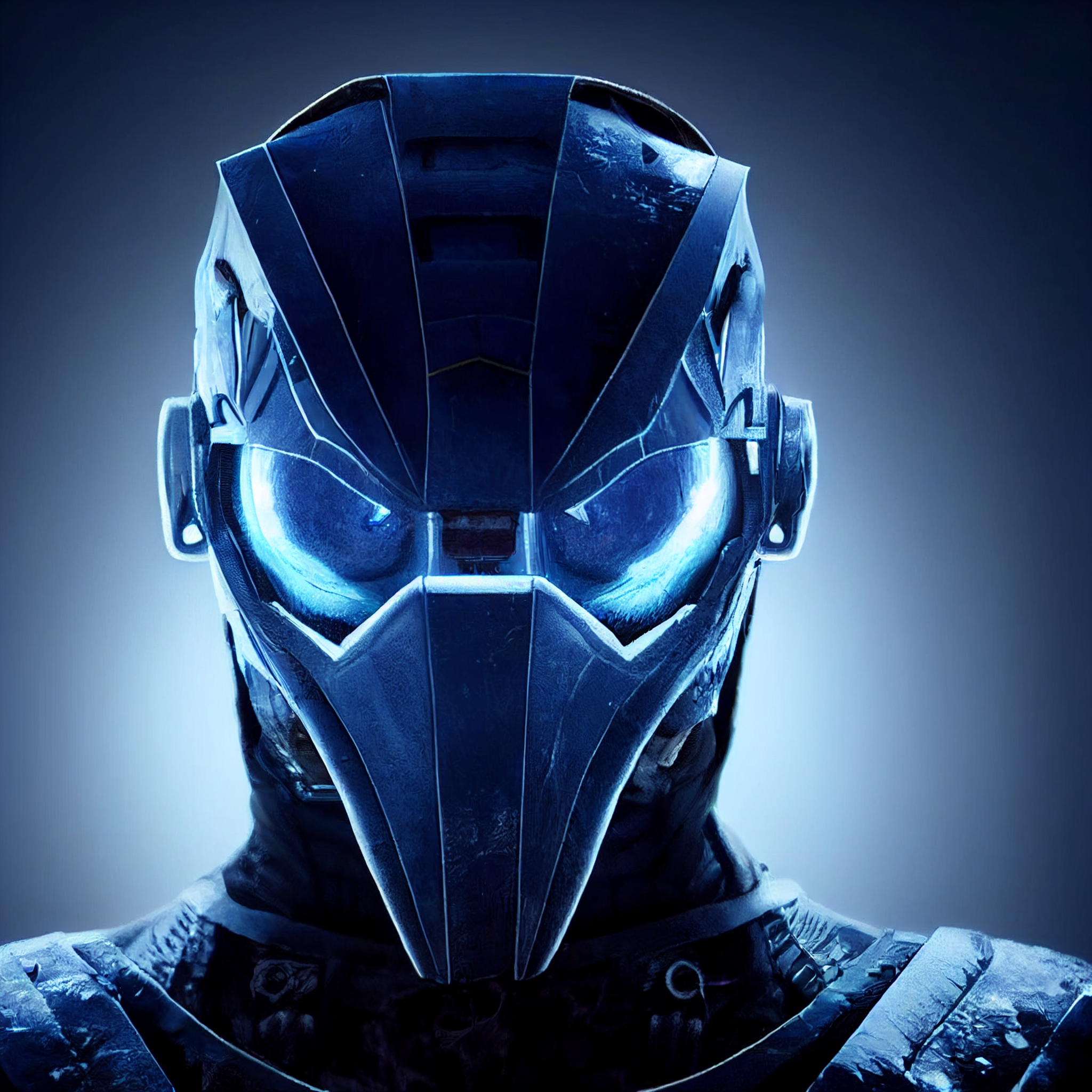 Midjourney. Sub-Zero - My, Midjourney, Нейронные сети, Art, Mortal kombat, Characters (edit), Noob Saibot, Longpost, Sub Zero