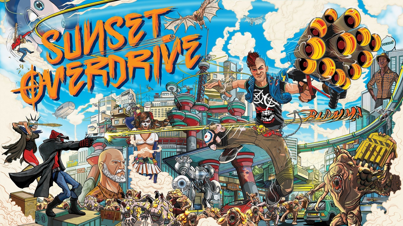 Sunset Overdrive Draw - Steamgifts, Drawing, Steam, Distribution