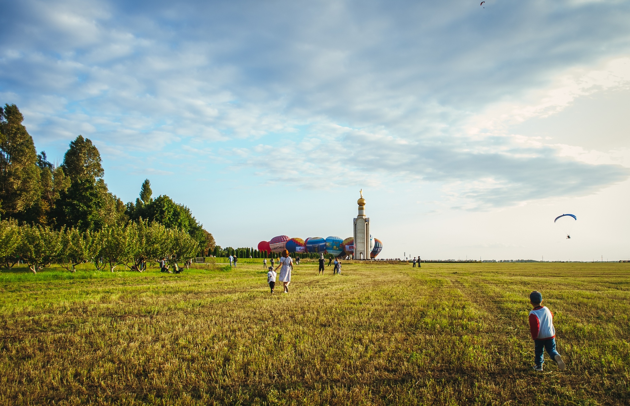 beauty in the sky - My, Summer, The photo, Balloon, Balloon, The festival, Sky, Longpost, Belgorod region