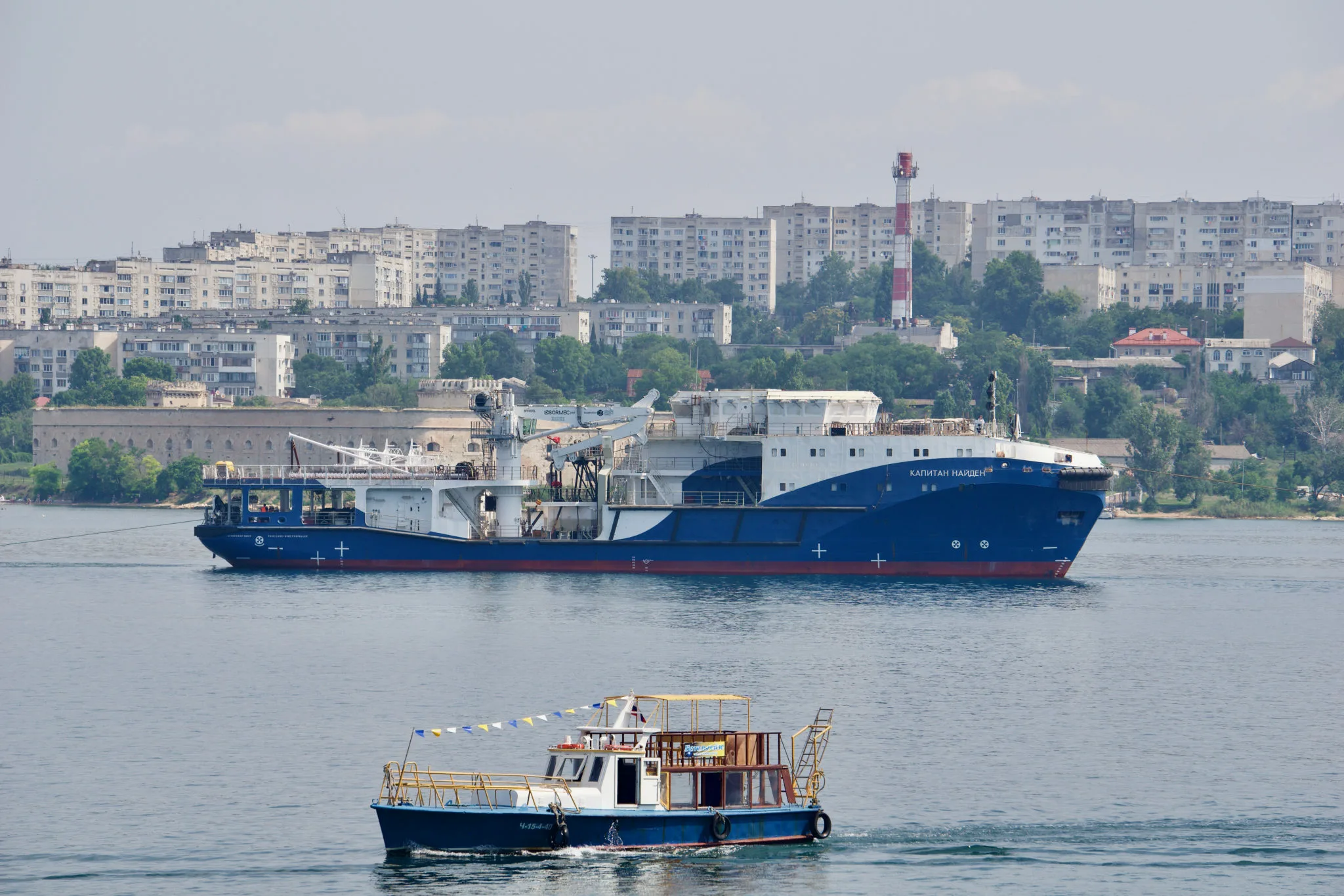 Новое поисково-спасательное судно «Капитан Найден» в Севастополе приняли в  состав | Пикабу