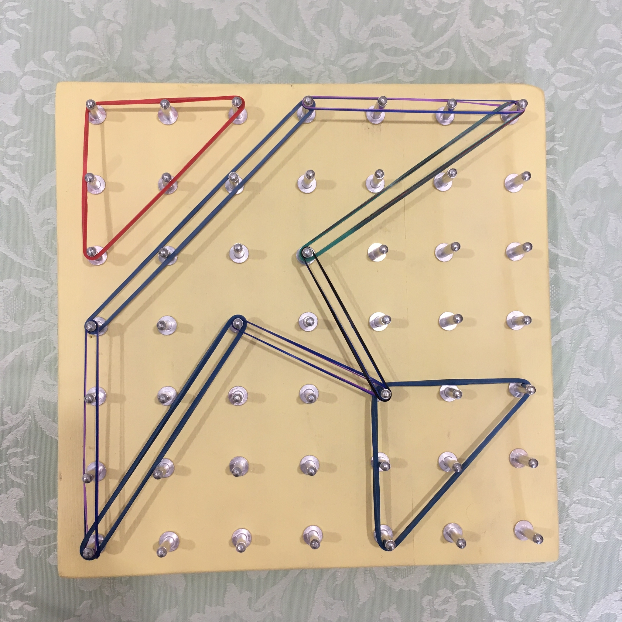 geoboard - My, Homemade, Toys, Children, Longpost