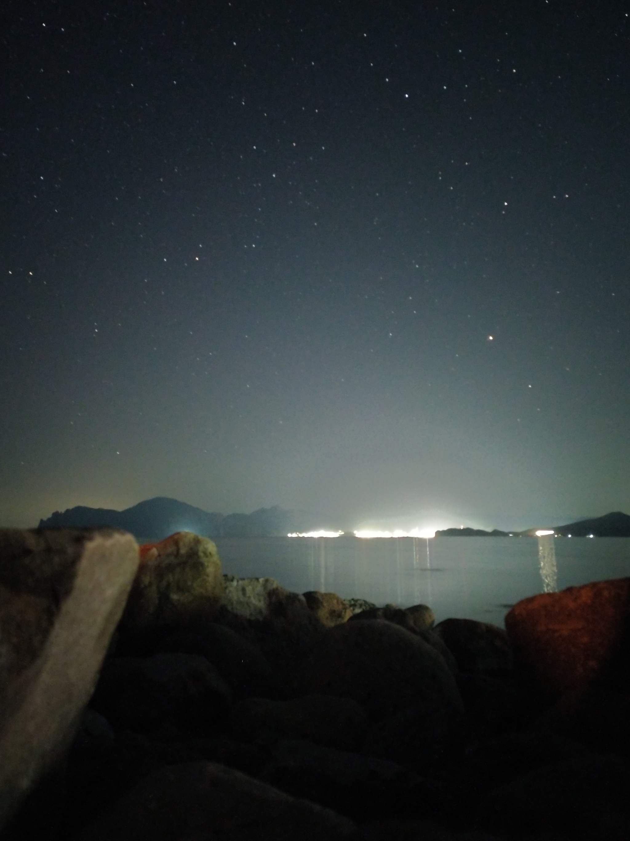 Milky Way over the Black Sea - My, First post, Space, Romance, Crimea, From the phone, Longpost