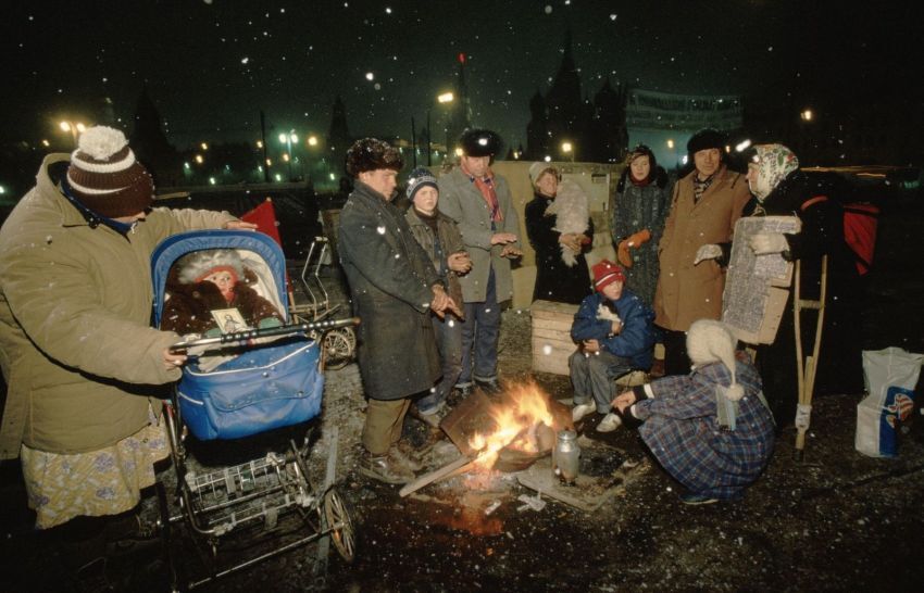 1990 IN THE USSR - the USSR, 90th, Old photo, Longpost