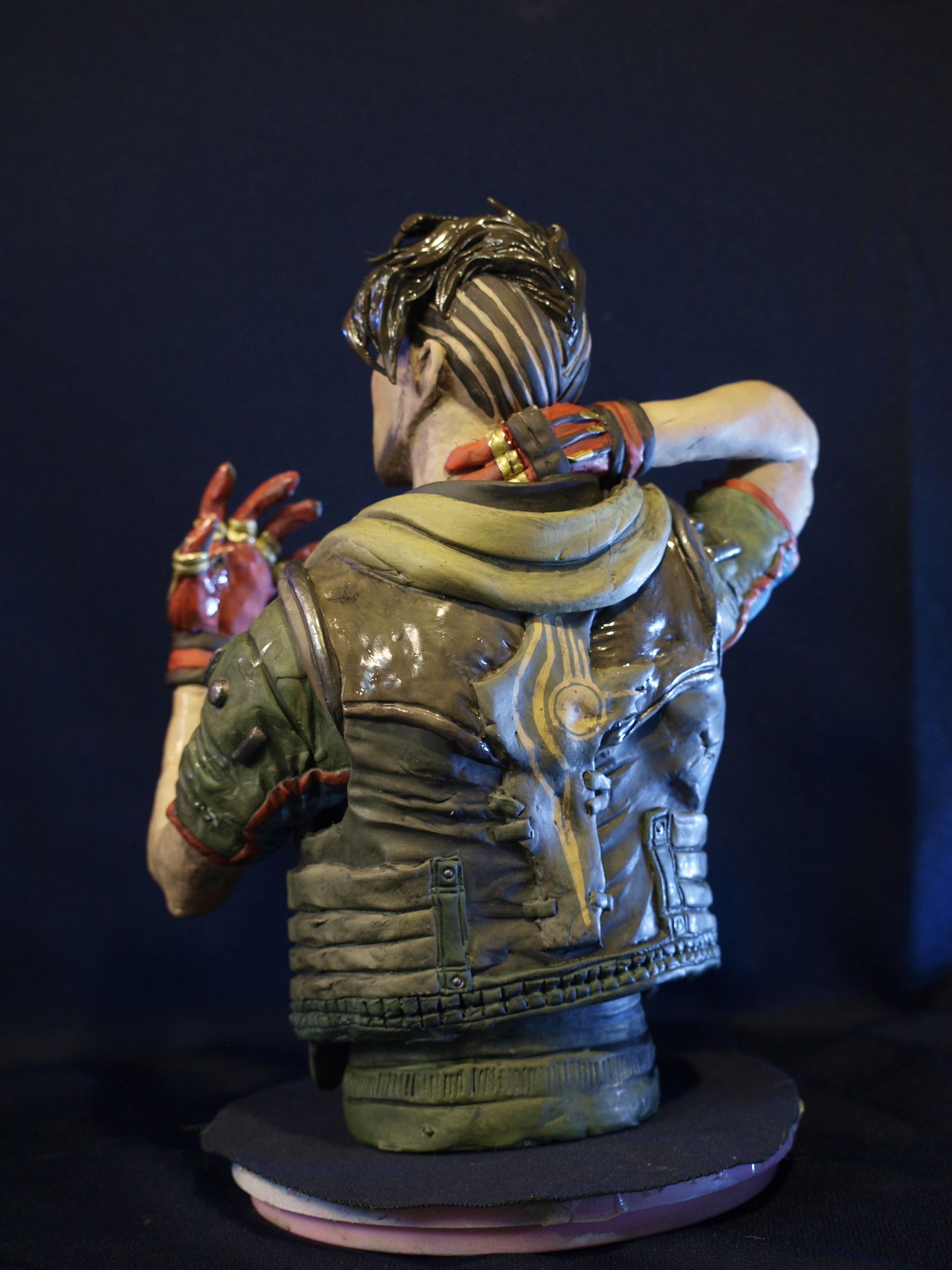 Andrew Manser (The Technomancer Game) - My, Kai Yara, Sculpture, Figurines, Лепка, The Technomancer, Art, Video, Youtube, Longpost, Painting miniatures