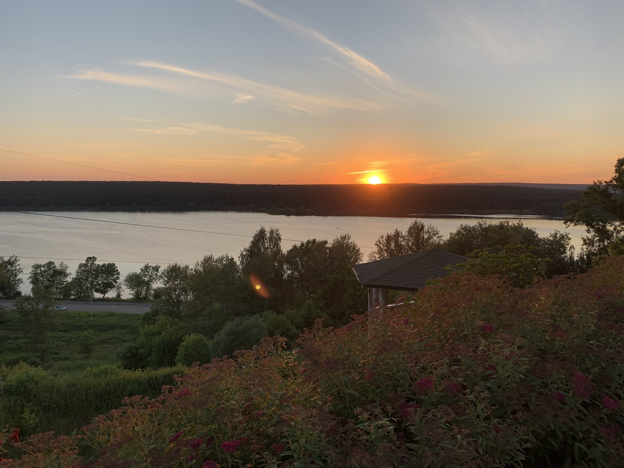 sunsets - My, Travel across Russia, Baikal, Moscow, Georgia, Crimea, Sunset, Longpost