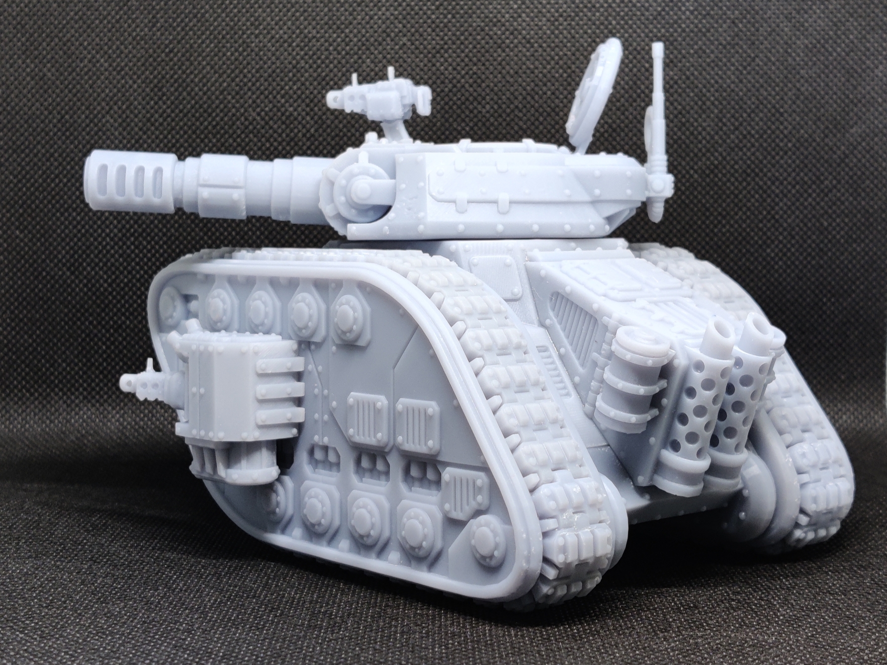 Легендарный Leman Russ - Моё, 3D печать, Моделизм, 3D моделирование, Танки, Длиннопост, Warhammer 40k