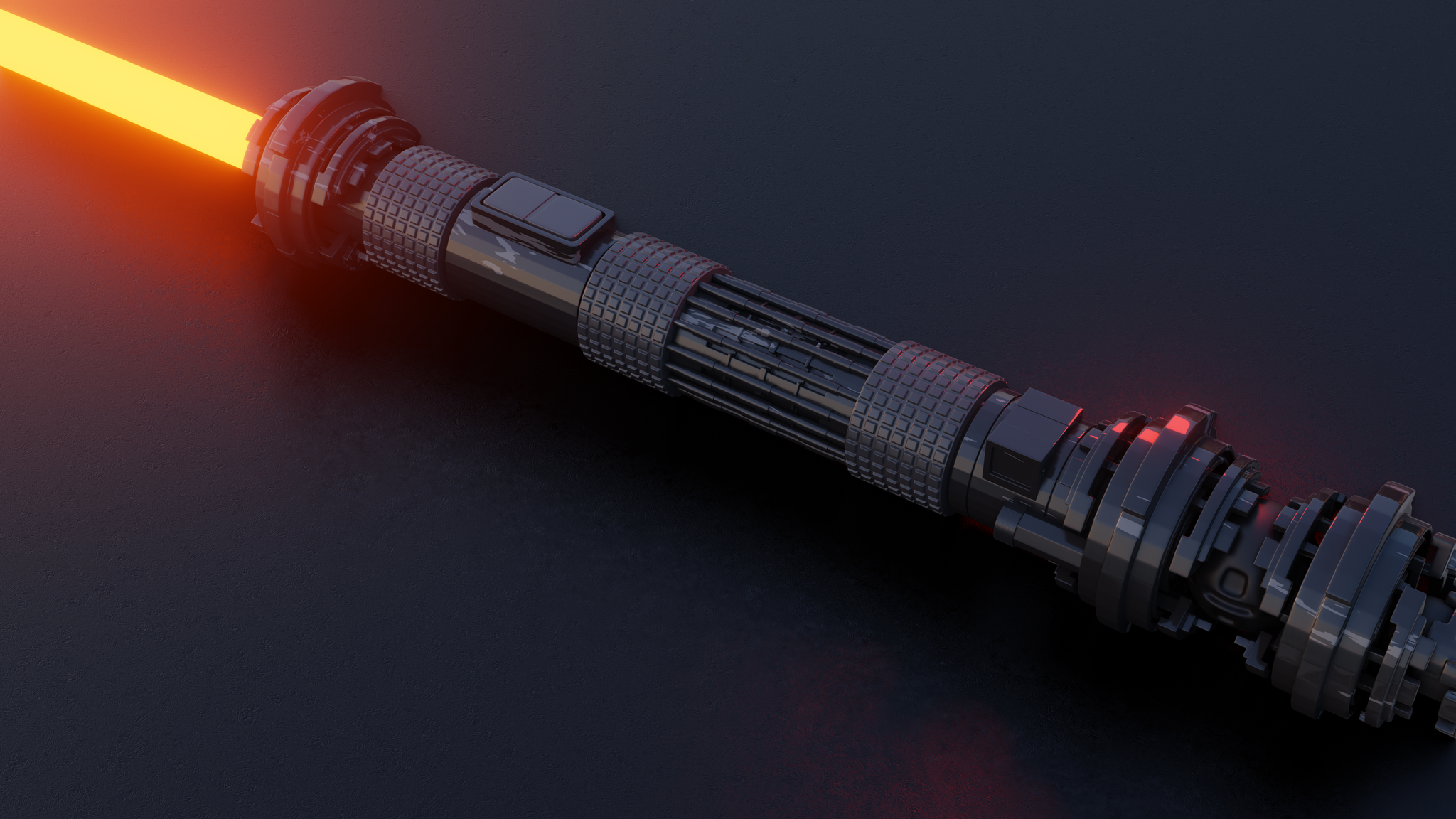 Star Wars, light saber art. Art from a colleague :) - Star Wars, Lightsaber, Art, Longpost