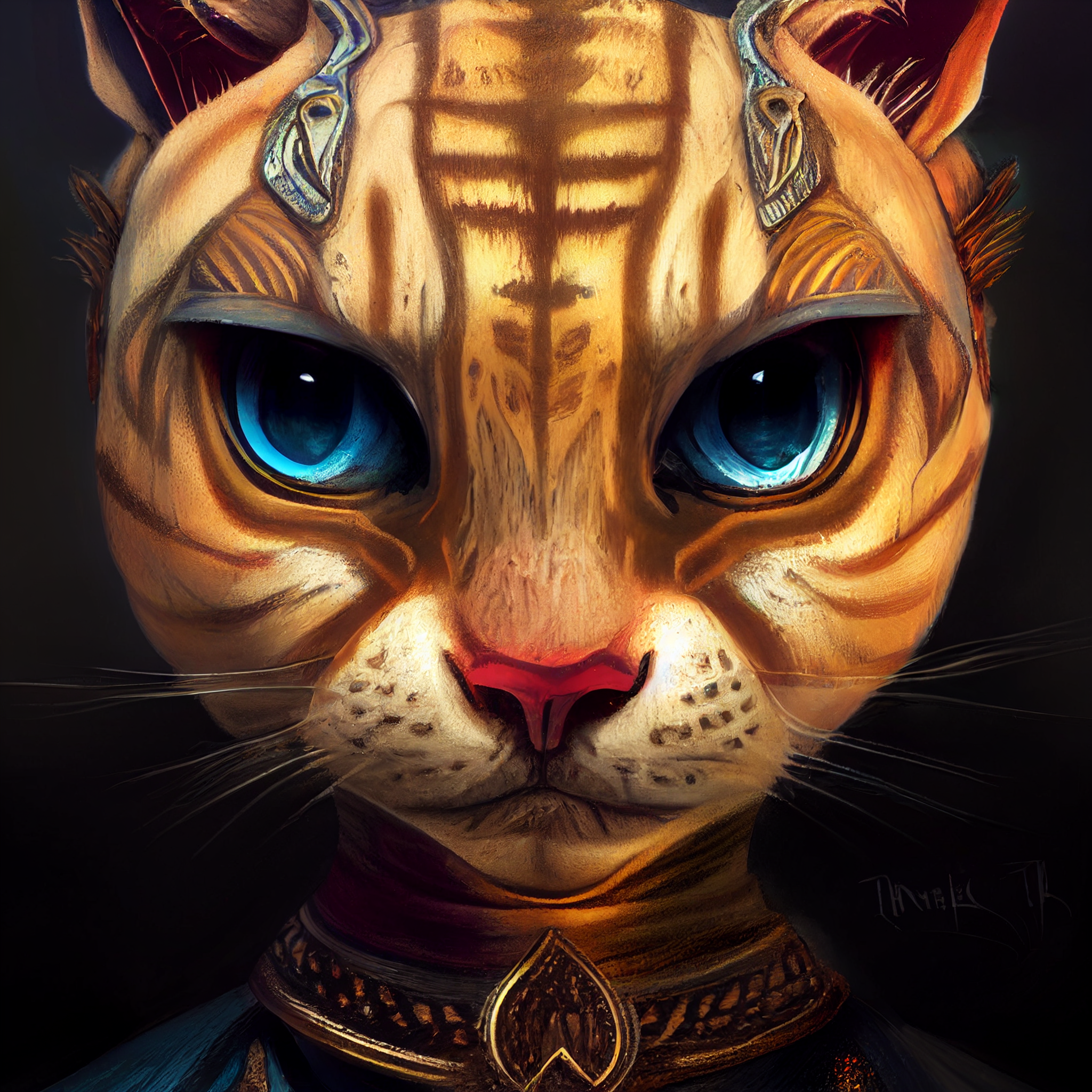 Khajiit by Midjourney - My, Khajiit, The elder scrolls, The Elder Scrolls Online, Midjourney, Нейронные сети, Longpost, Elsweyr