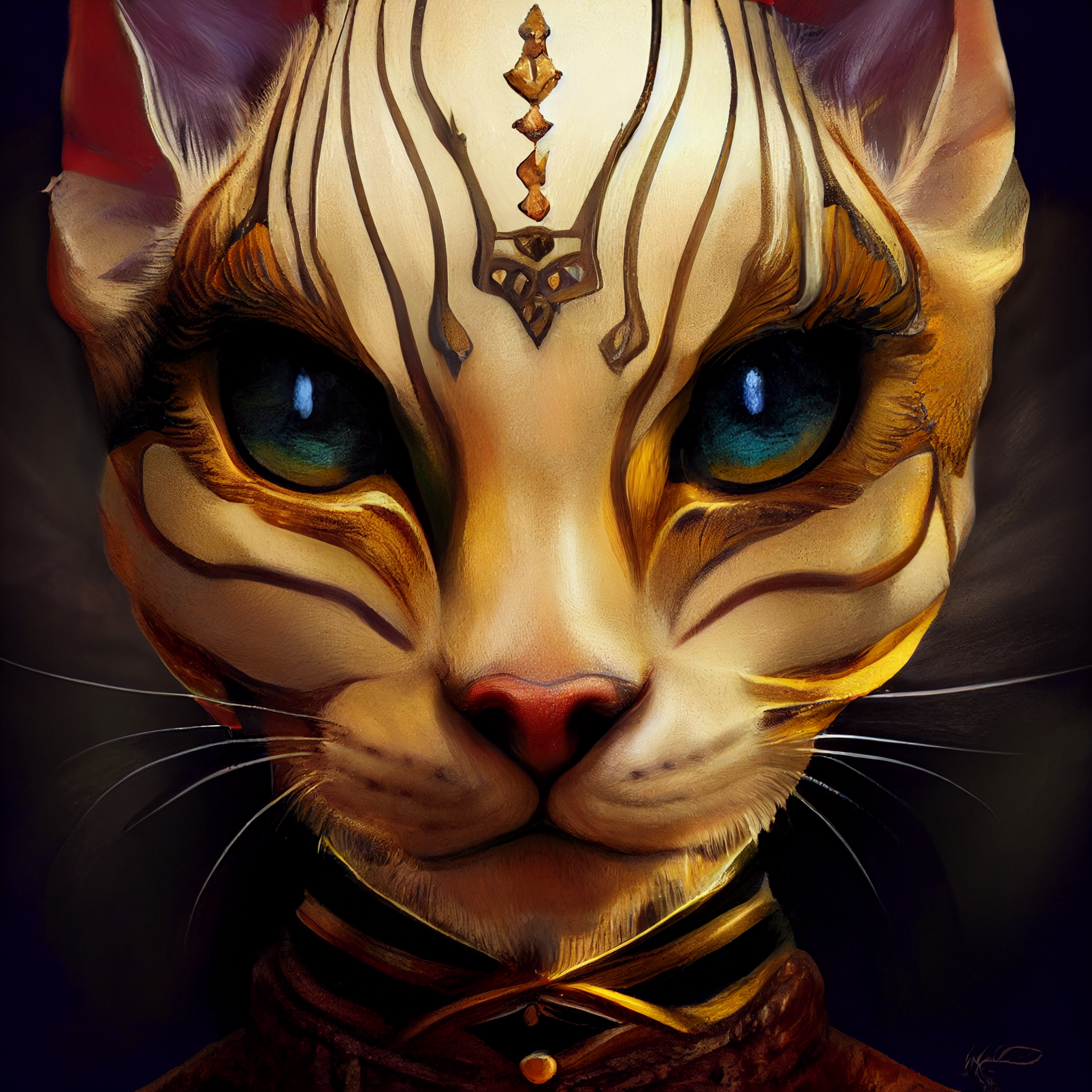 Khajiit by Midjourney - My, Khajiit, The elder scrolls, The Elder Scrolls Online, Midjourney, Нейронные сети, Longpost, Elsweyr