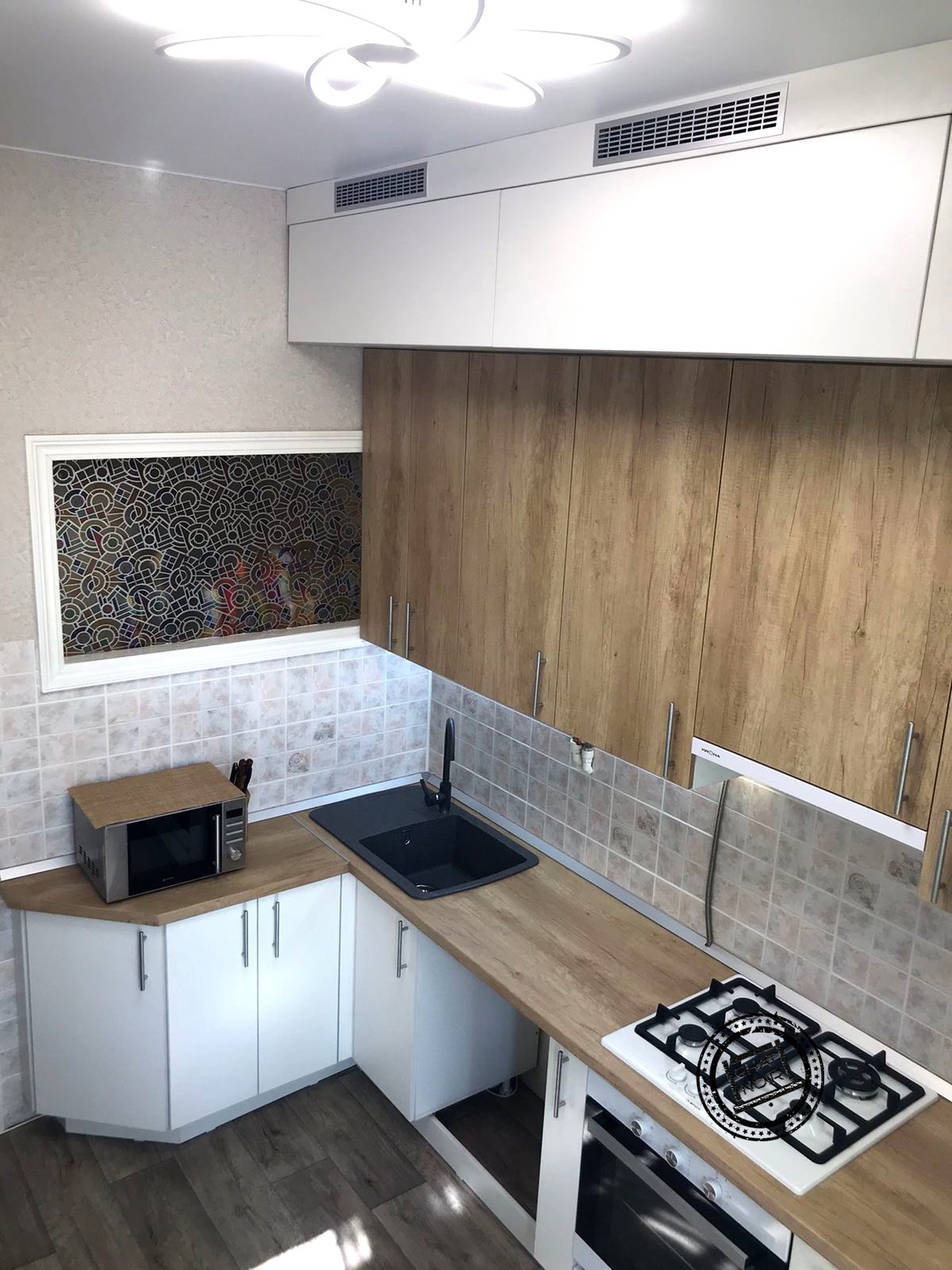 Kitchen renovation in stalinka 3 - My, Rukozhop, Repair, Vertical video, Repairers Community, With your own hands, Floor, Building, Construction, Long, Video, Longpost, Stalinist architecture