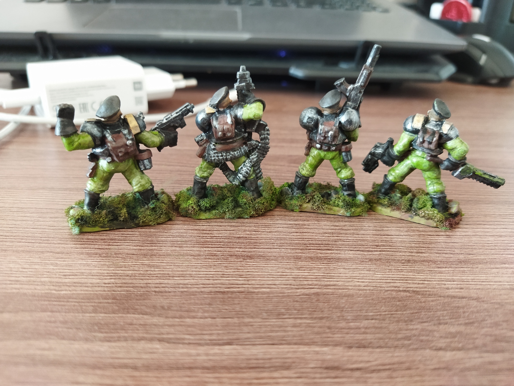 More coloring of the soldiers - My, Technologist, Painting miniatures, Longpost