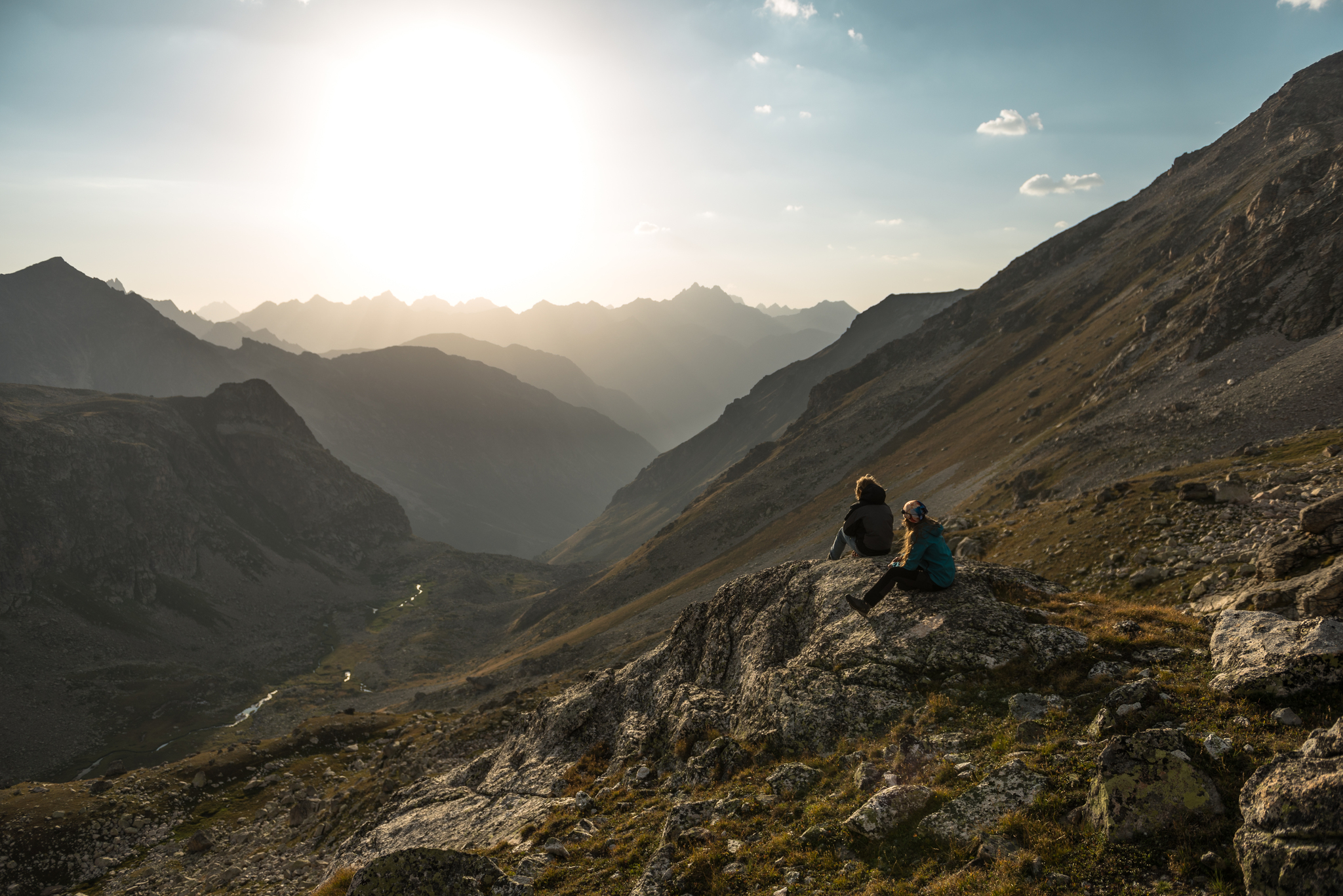 Waiting for the sunset - My, Elbrus, The mountains, The photo, Tourism, Hike, Landscape, Caucasus, Evening, Sunset, Mountain tourism