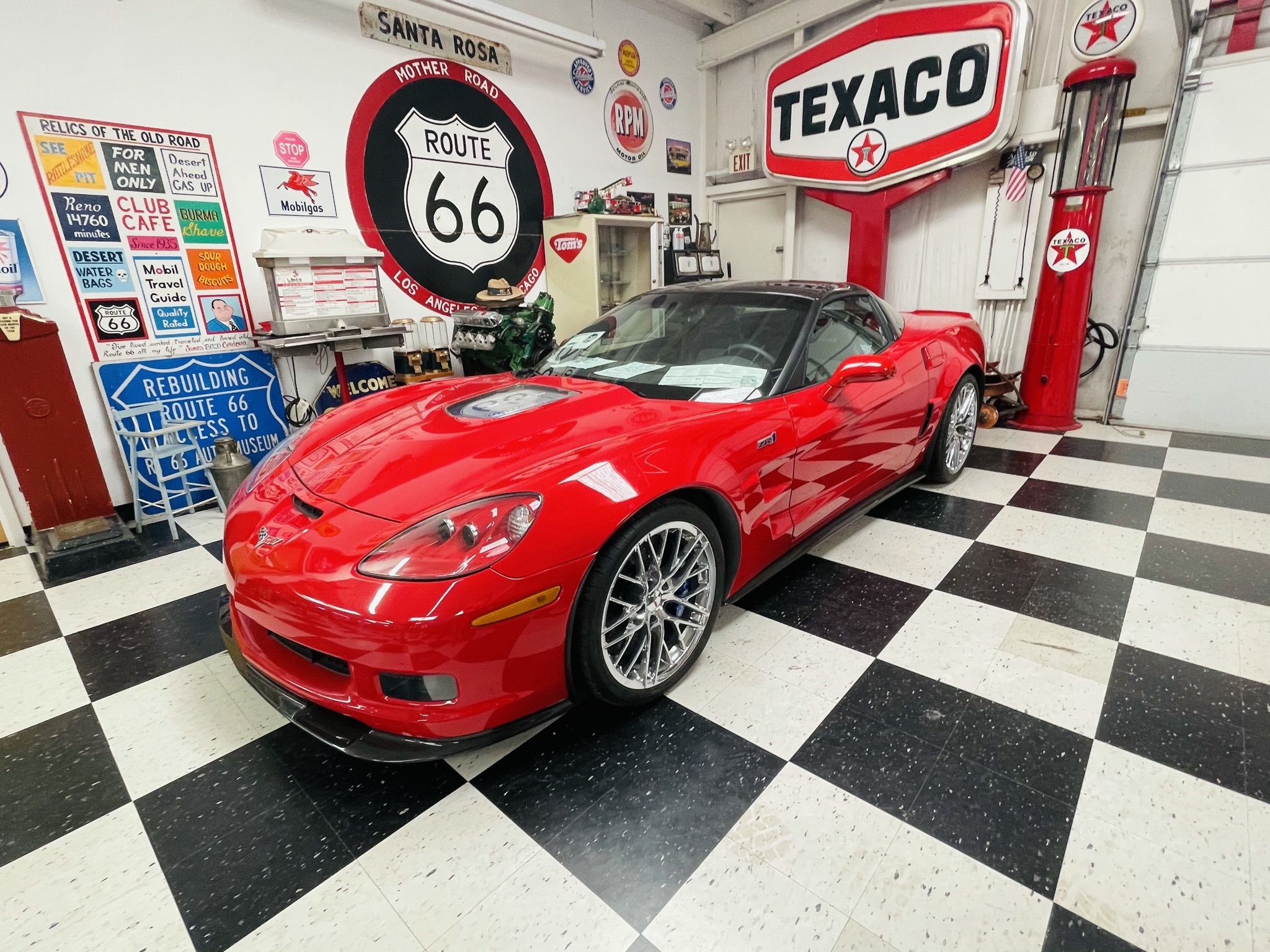 My combined report on museums and autoshops of retro cars along route 66. Without text - USA, Retro car, Route 66, Longpost