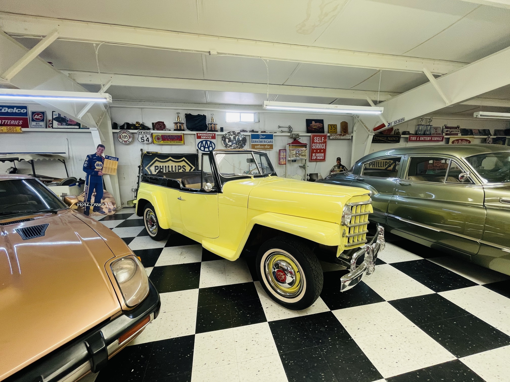 My combined report on museums and autoshops of retro cars along route 66. Without text - USA, Retro car, Route 66, Longpost