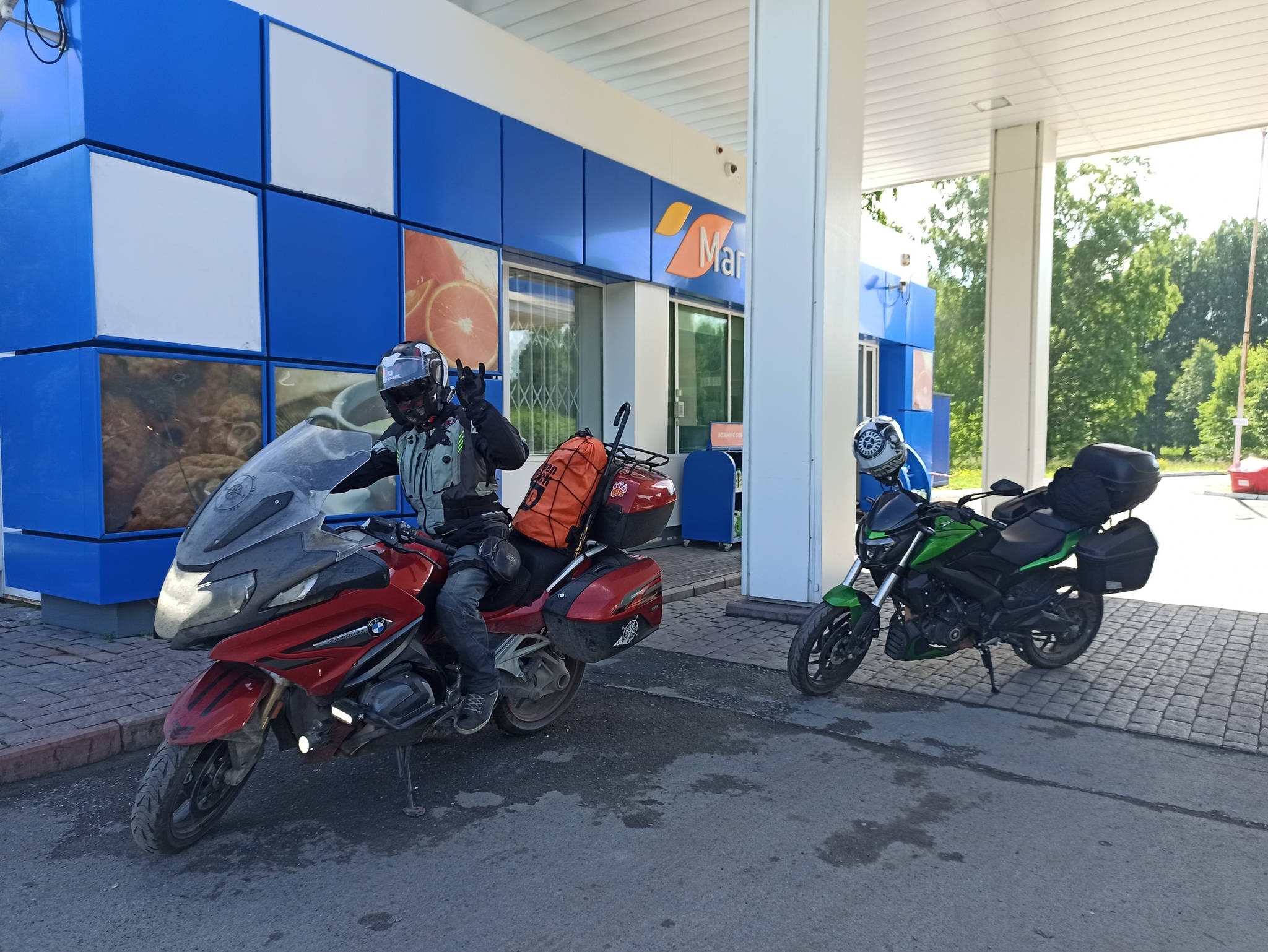 Baikal around the world, or a trip to the Bajaj Dominar 400. Part 2. 2021 - My, Travels, Baikal, Moto, Drive, Siberia, Omsk, Kemerovo, Motorcycle travel, Longpost, Novosibirsk