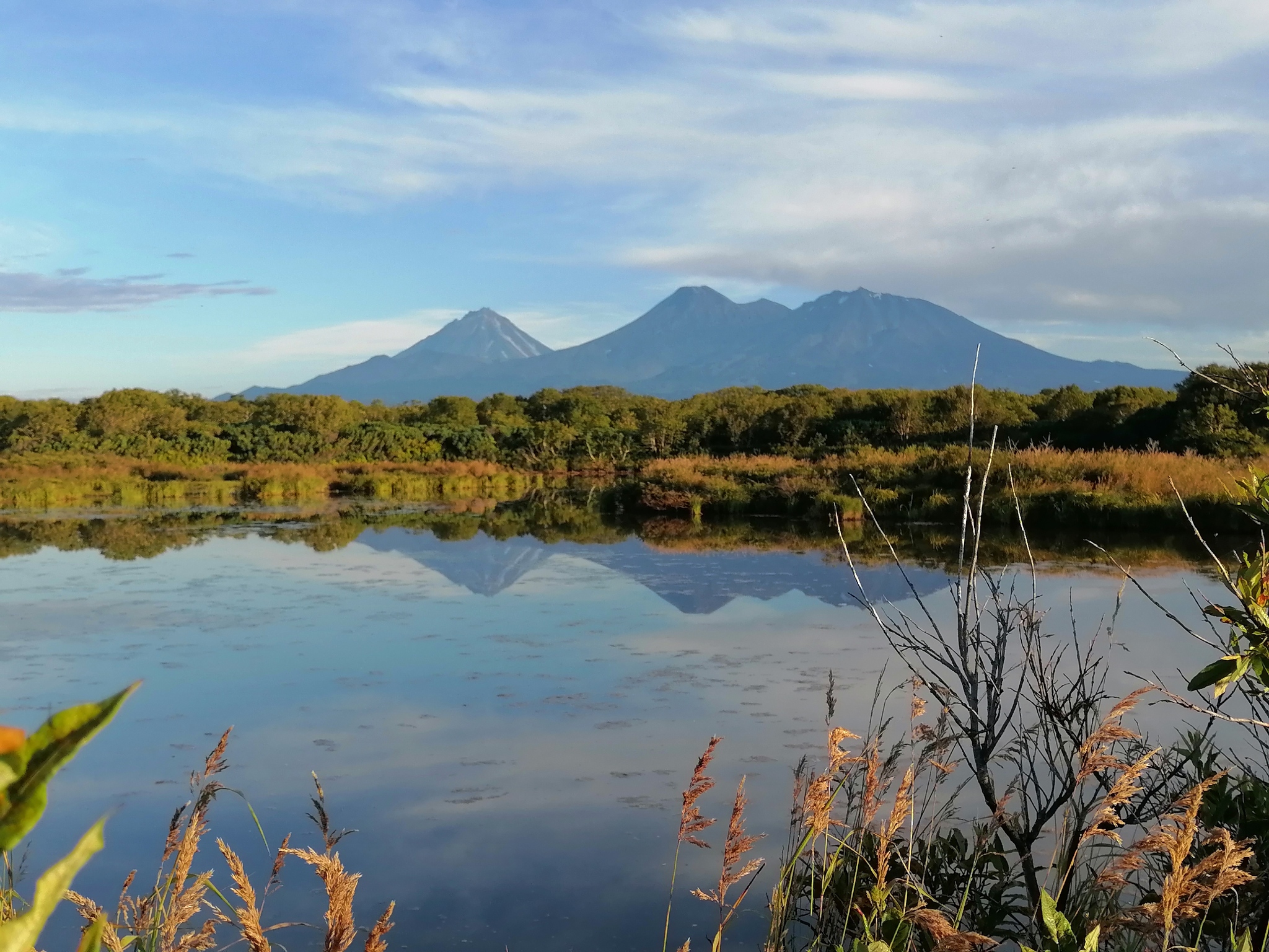 Home volcanoes - My, Volcano, Kamchatka, Nature, The photo