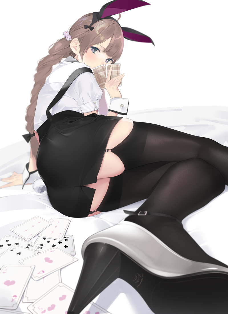 The work of this author hit me right in kokoro :3 - NSFW, Anime, Anime art, Original character, Tights, Shoes, High heels, Ankle boots, Stockings, Pantsu, Longpost, Booty, Legs, Office workers