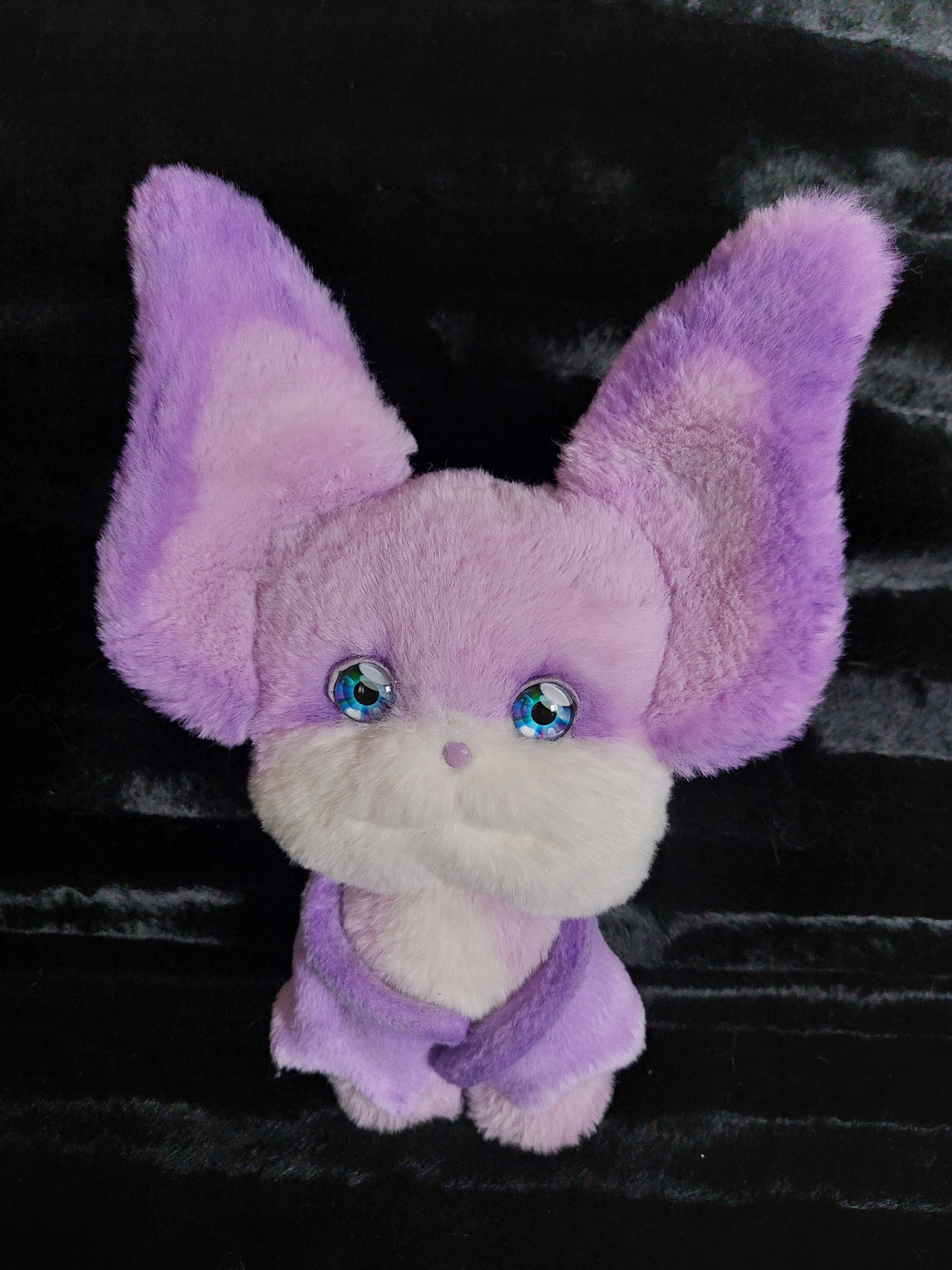 Bat Adele - My, Handmade, Presents, Author's toy, Needlework, Longpost, Needlework without process