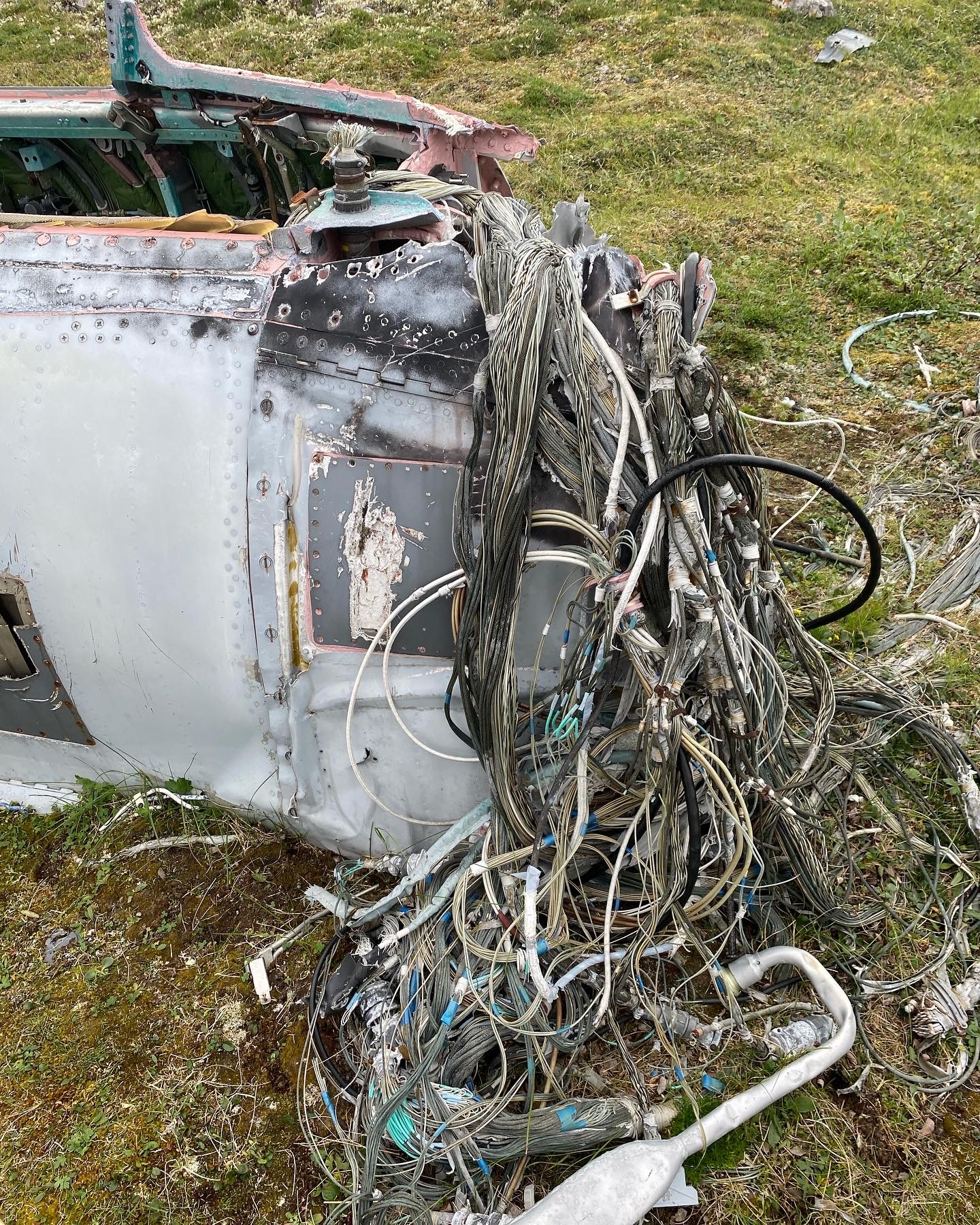 The wreckage of a military aircraft on Vaygach Island - My, Plane crash, Vaygach, New earth, Airplane, Aviation, Longpost, Military equipment