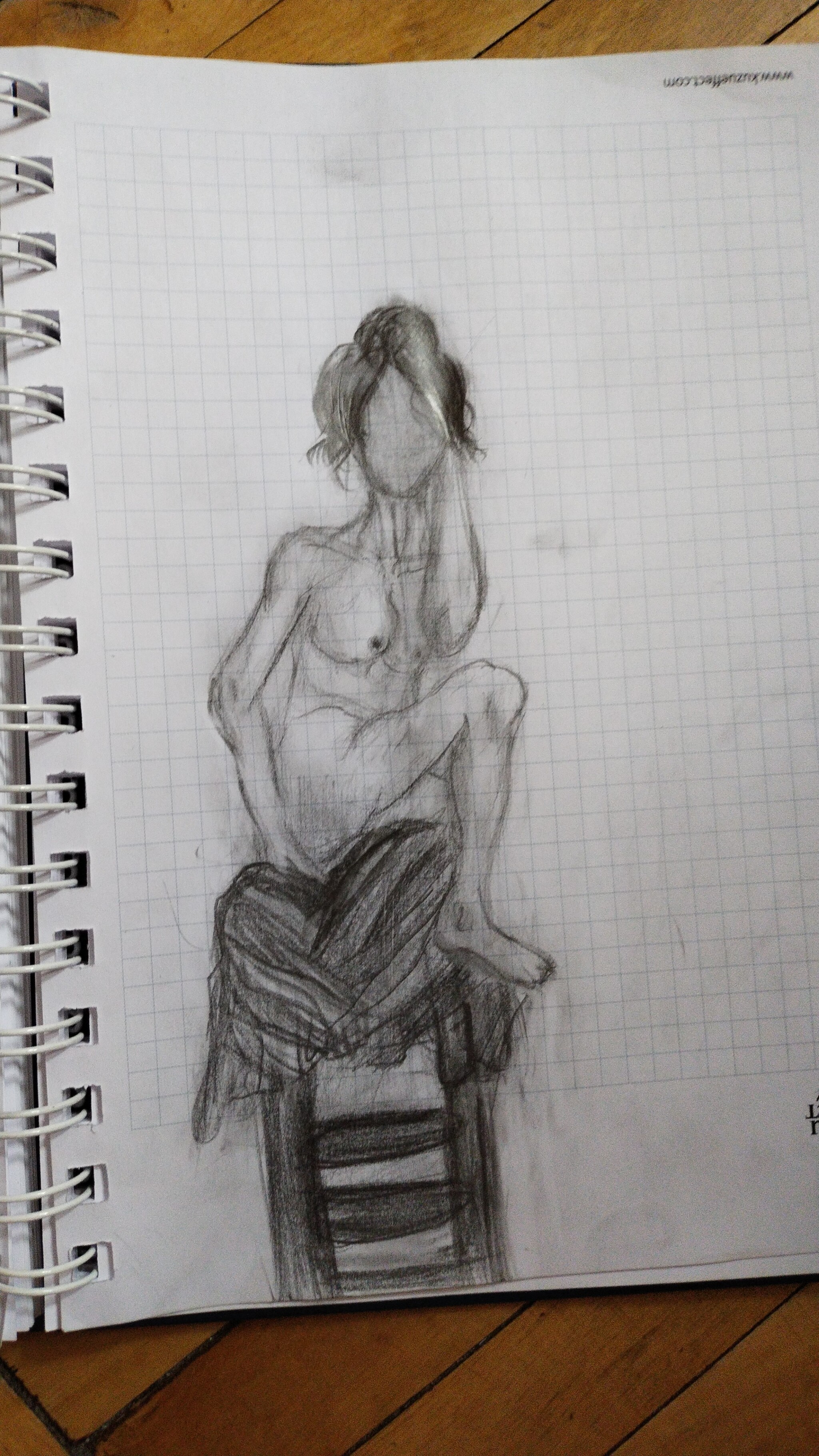 I haven't been here in a while, but I've been drawing. This is the girl I got #anatomy - Art, Painting, Anatomy