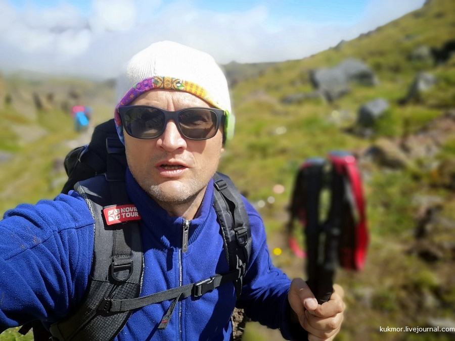 We went from 2500m to 3750m and back along the northern slope of Elbrus - My, The mountains, Elbrus, The photo, Climbing, Tourism, Caucasus, Acclimatization, Kukmor, Longpost, Travels