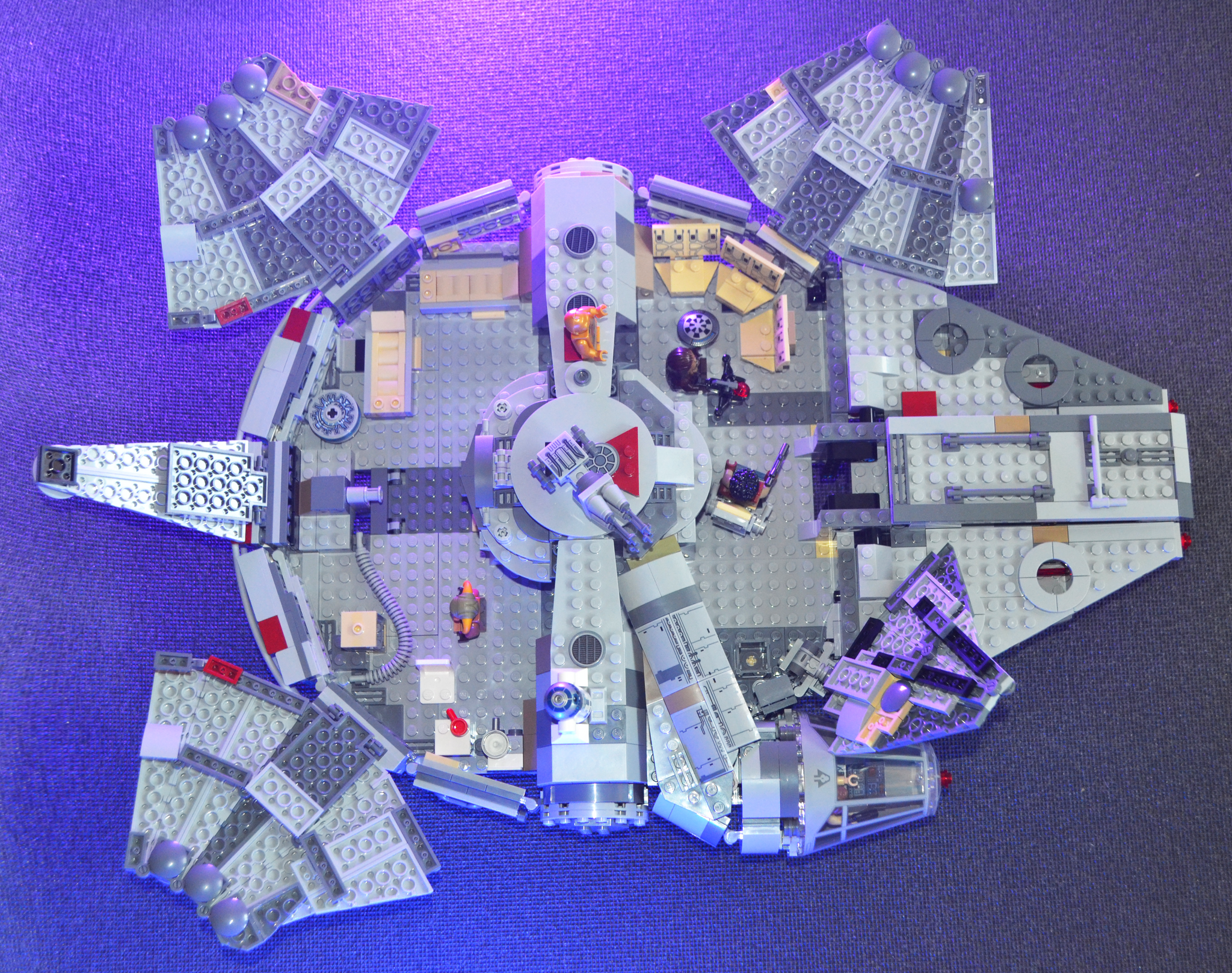 LEGO Millenium Falcon 75257 - My, Lego, Star Wars, Millennium falcon, Assembly, Longpost