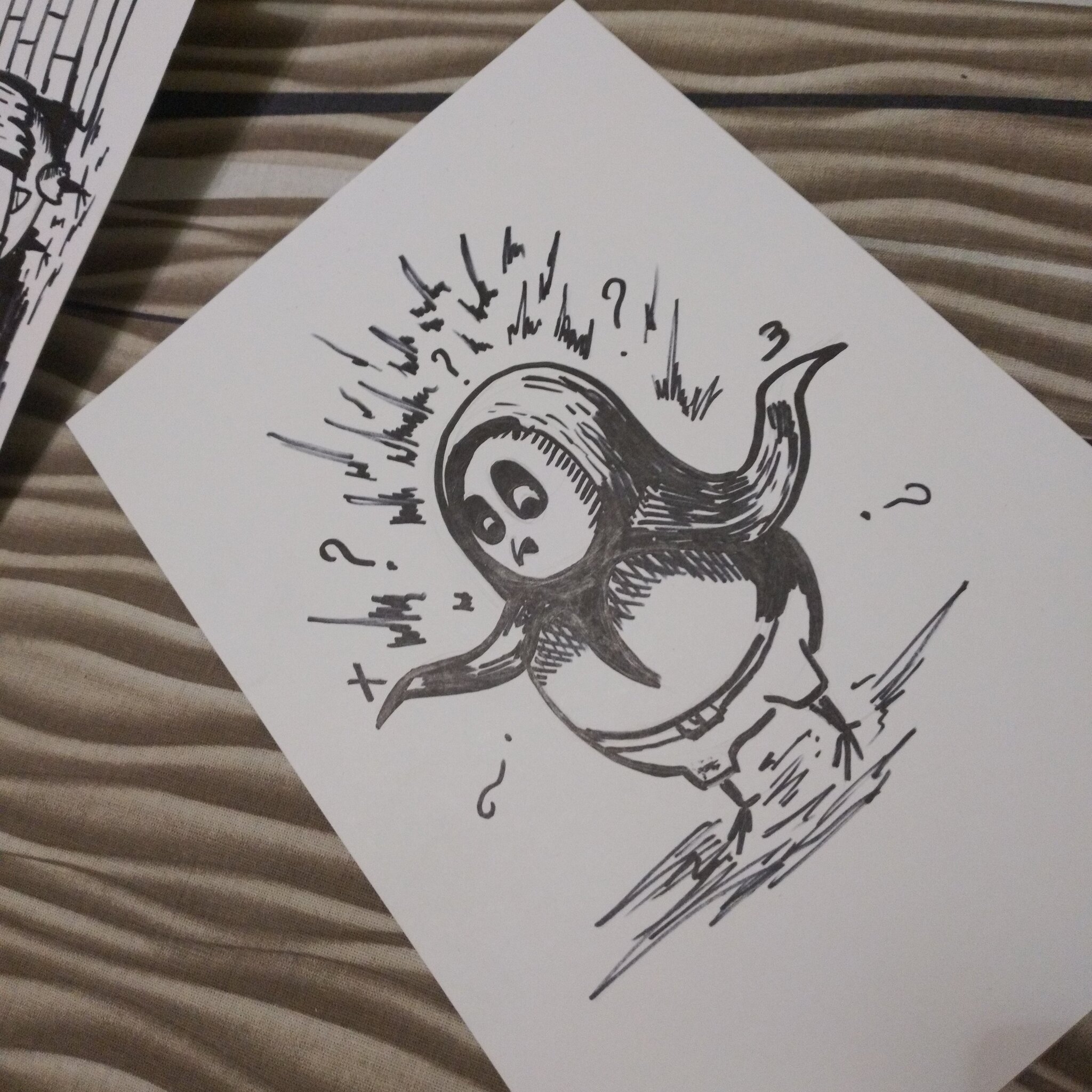 Some weird penguins - My, Penguins, Comics, Characters (edit), Drawing, Longpost