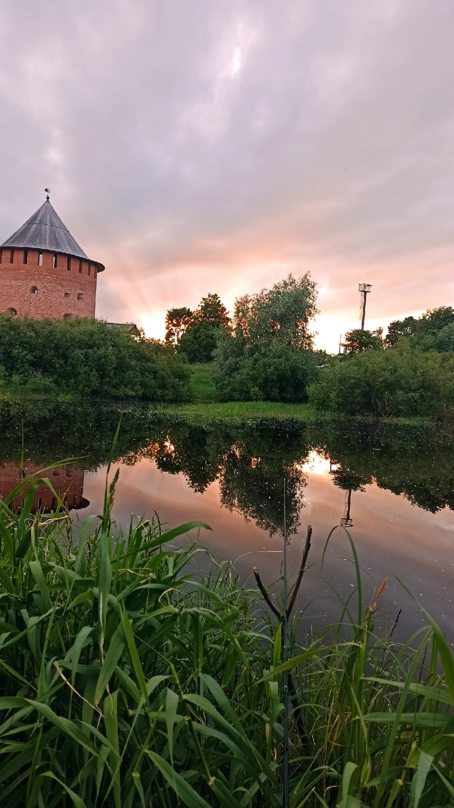 25 best photos of summer - My, Longpost, Mobile photography, Photo on sneaker, Rainbow, Sunset, Lake, Novgorod region, Shashlik, Bridge, Summer, 2022, Video, Vertical video