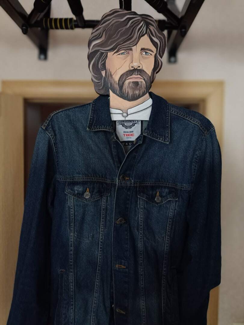 Coat hanger Tyrion Lannister - My, Handmade, Acrylic, Hanger, Painting, Game of Thrones, The winter is coming, Longpost, Tyrion Lannister