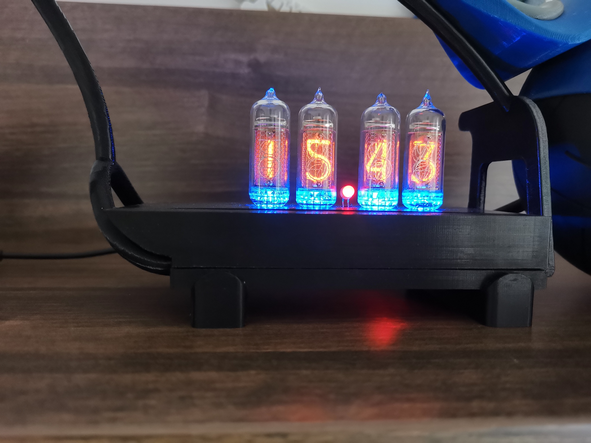 Clock on IN-14 and chopper) - My, In-14, Nixie clock, Chopper, Longpost