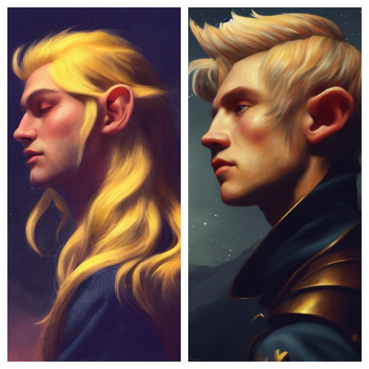 Endless portraits for your favorite RPGs - My, Fantasy, Dungeons & dragons, Neverwinter nights, Pathfinder, Нейронные сети, RPG, Longpost, Midjourney