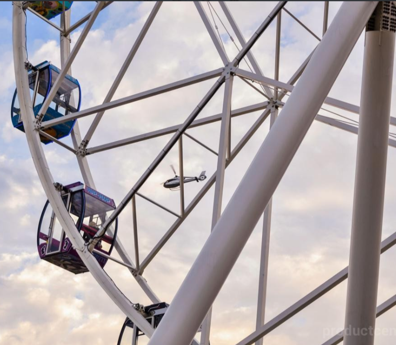 Ferris wheel - Ferris wheel, Borisoglebsk, Town, Relaxation, Longpost