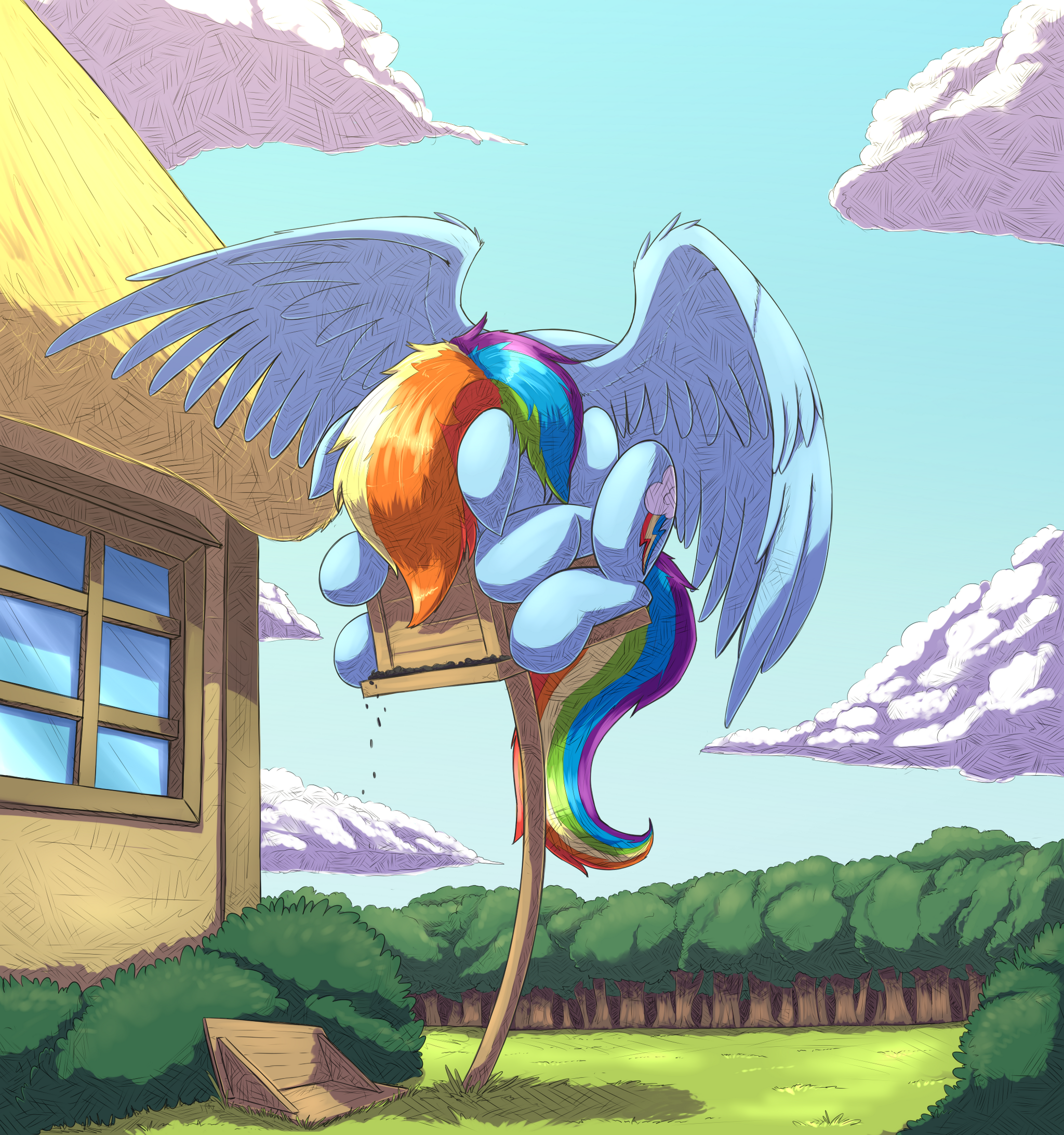 feeder - My little pony, Rainbow dash, Otakuap