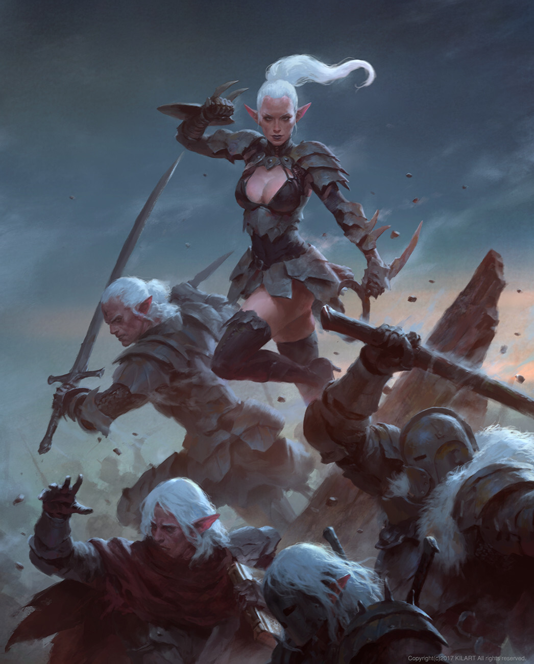 Heonhwa Choe Art - Арт, Artstation, Игры, Magic: The Gathering, Фэнтези, Девушки, Длиннопост