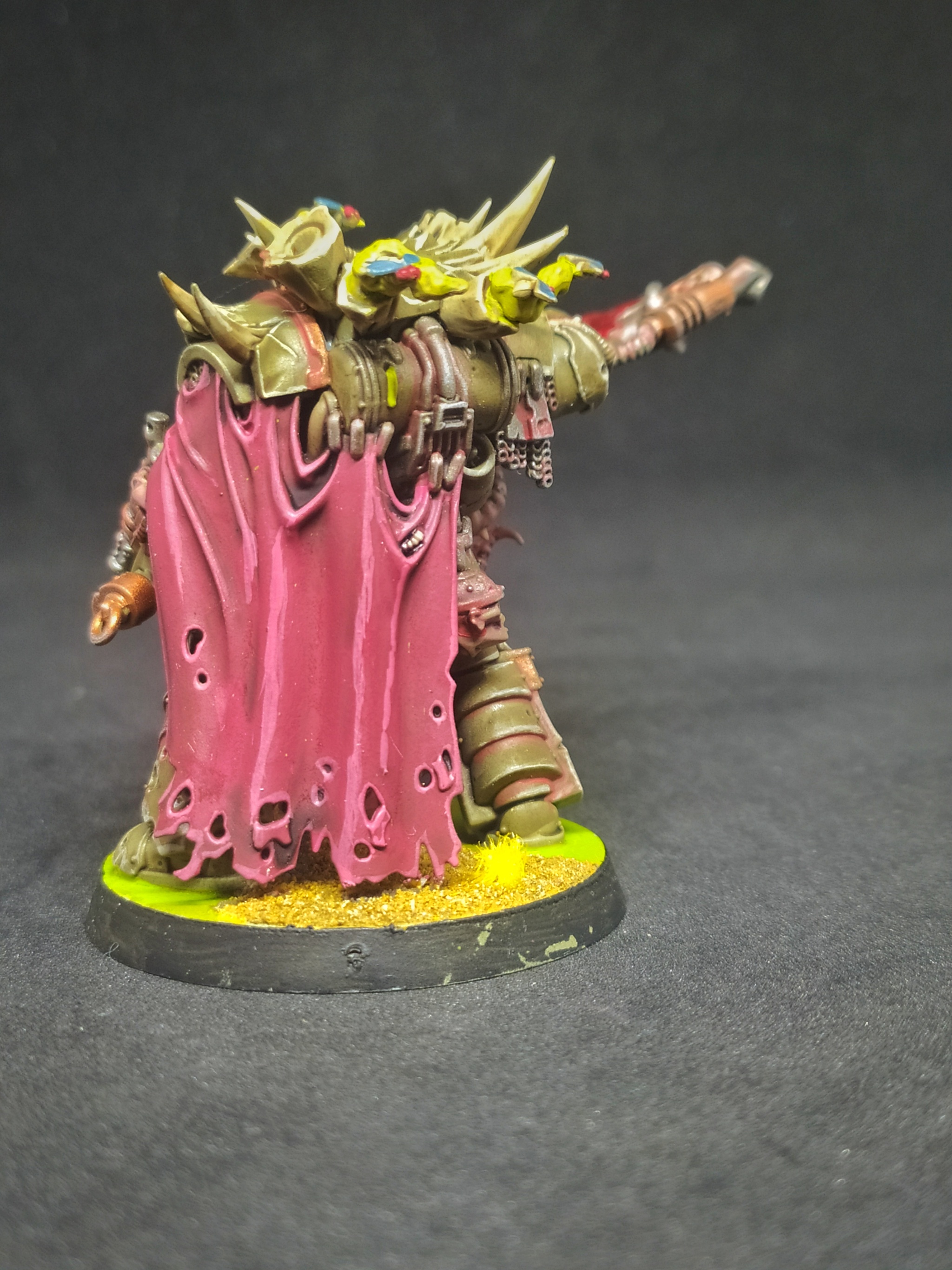 Plague Primarch Bodyguard - My, Wh miniatures, Warhammer 40k, Warhammer, Death guard, Miniature, Nurgle, Chaos space marines, Longpost