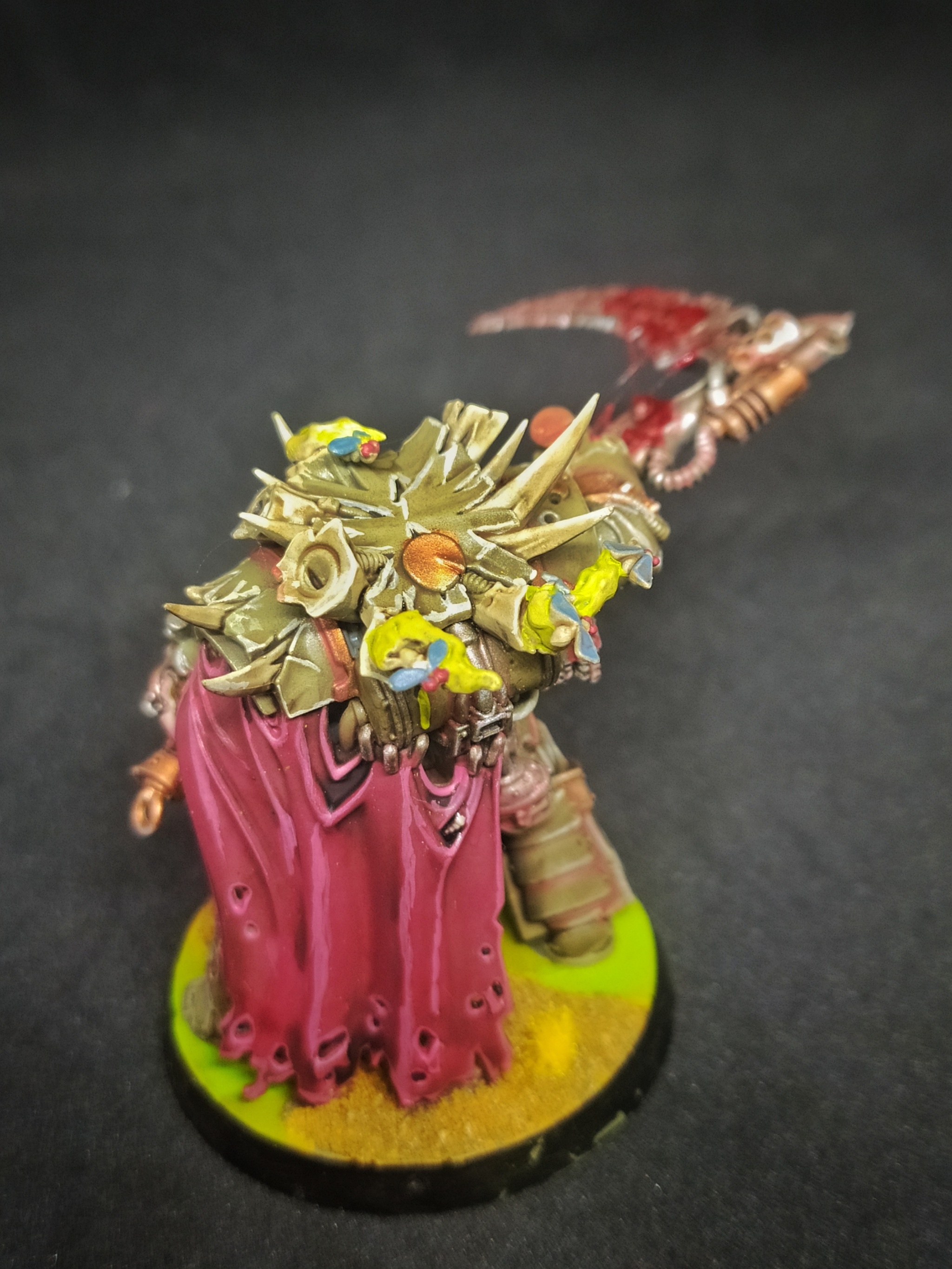 Plague Primarch Bodyguard - My, Wh miniatures, Warhammer 40k, Warhammer, Death guard, Miniature, Nurgle, Chaos space marines, Longpost