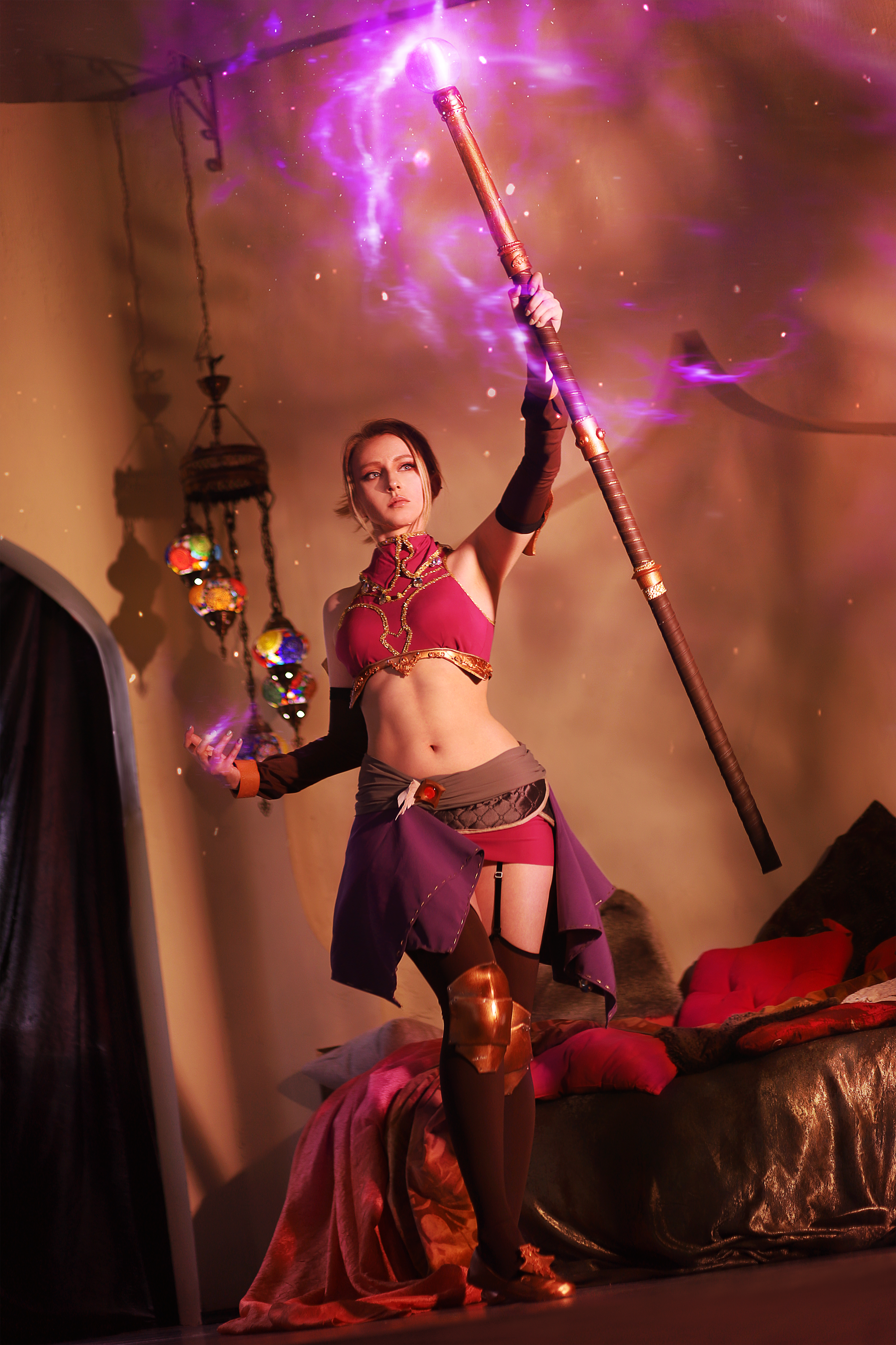 Cosplay on Diablo III Enchantress Eirena - My, Cosplay, Diablo iii, Diablo, Costume, caster