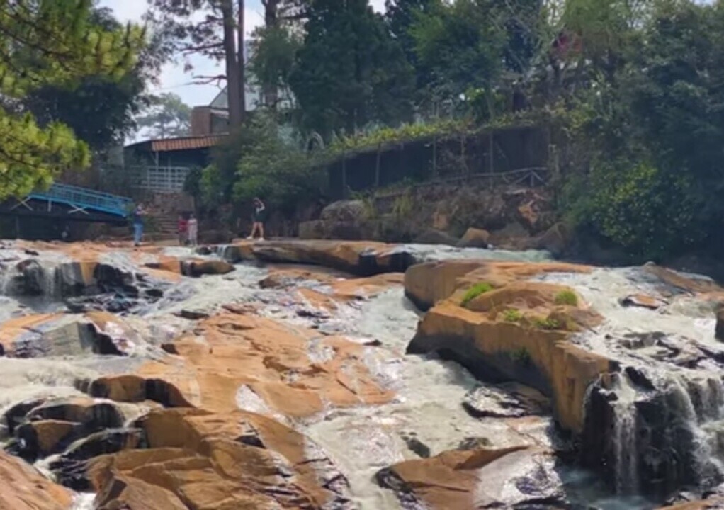 Kam Ly waterfall, Dalat - sights, Informative, Waterfall, Vietnam, Dalat, Tourism, Longpost