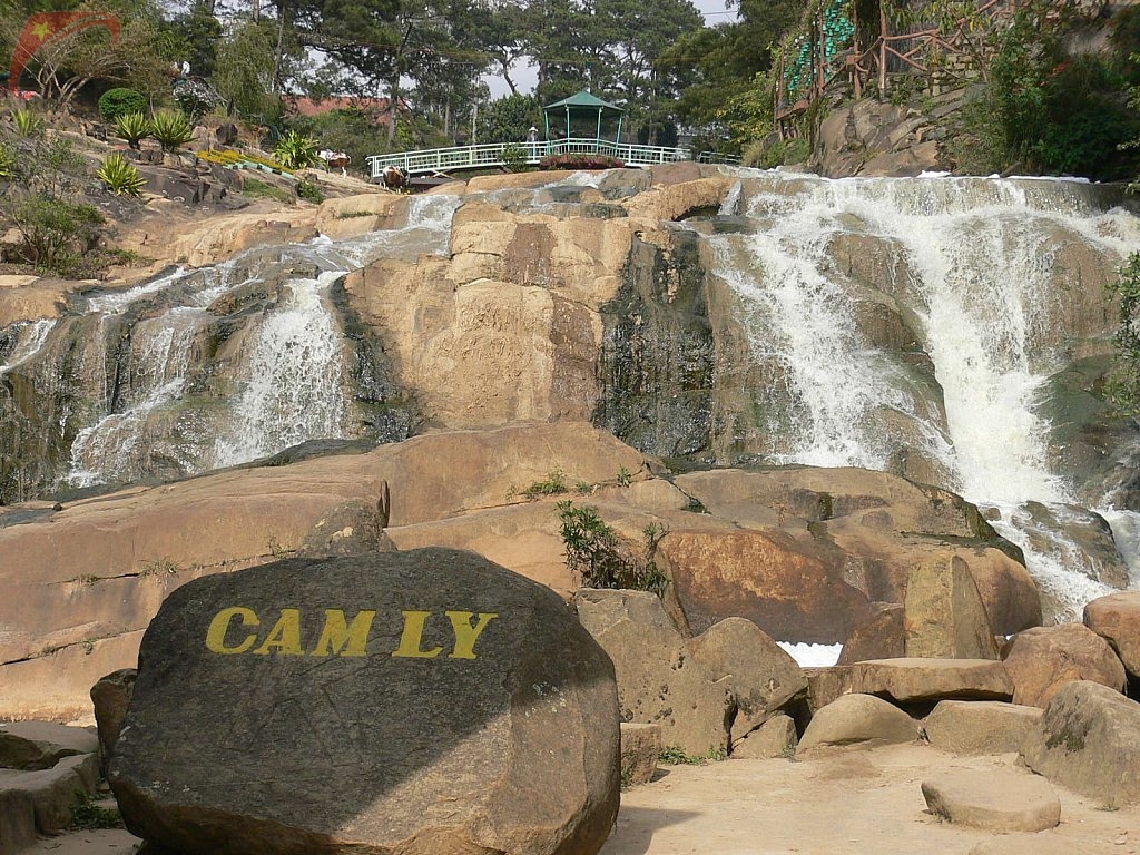 Kam Ly waterfall, Dalat - sights, Informative, Waterfall, Vietnam, Dalat, Tourism, Longpost