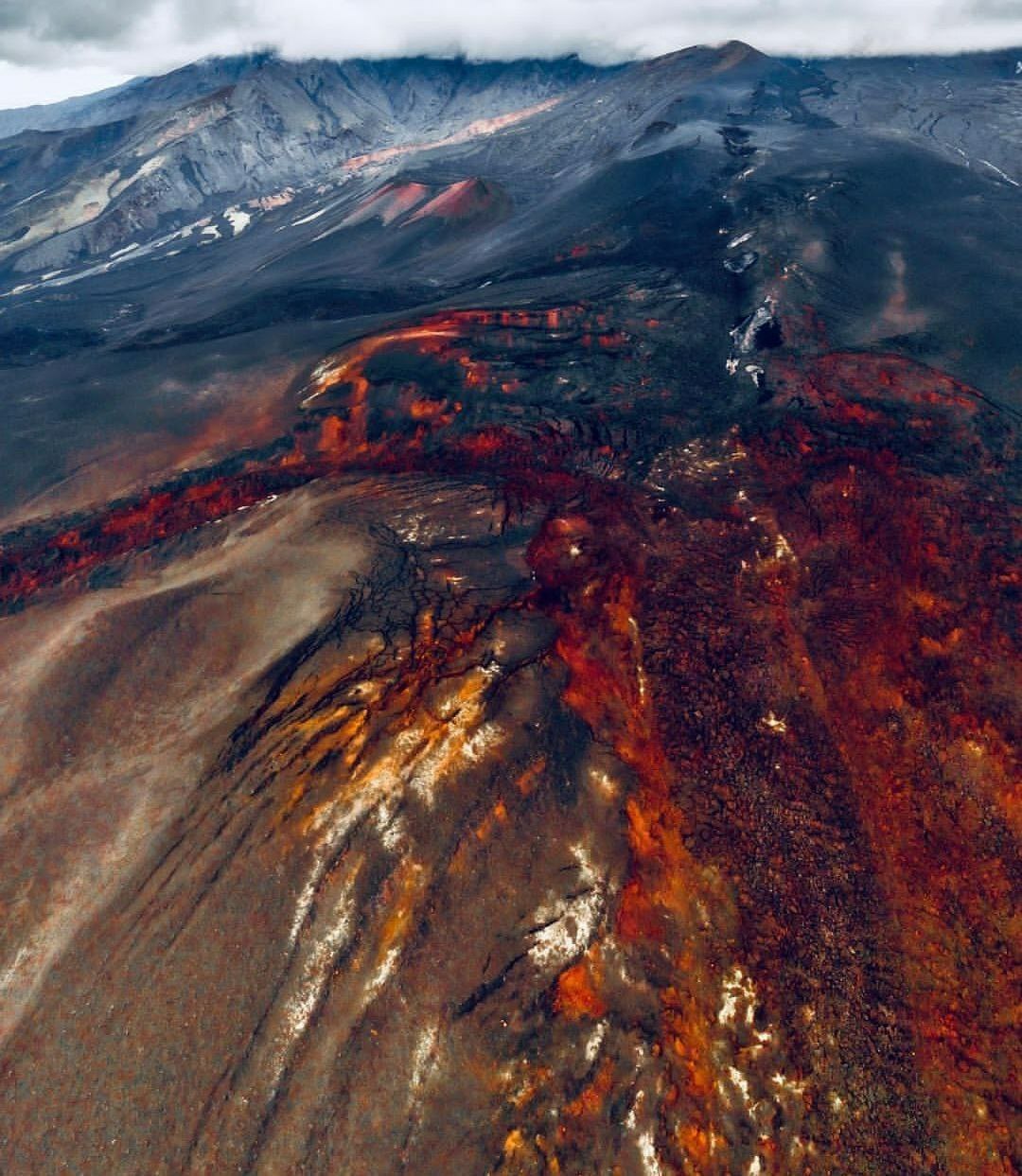 Think the surface of Mars - Crossposting, Pikabu publish bot, Longpost, Volcano, Kamchatka, The photo, Tolbachik Volcano