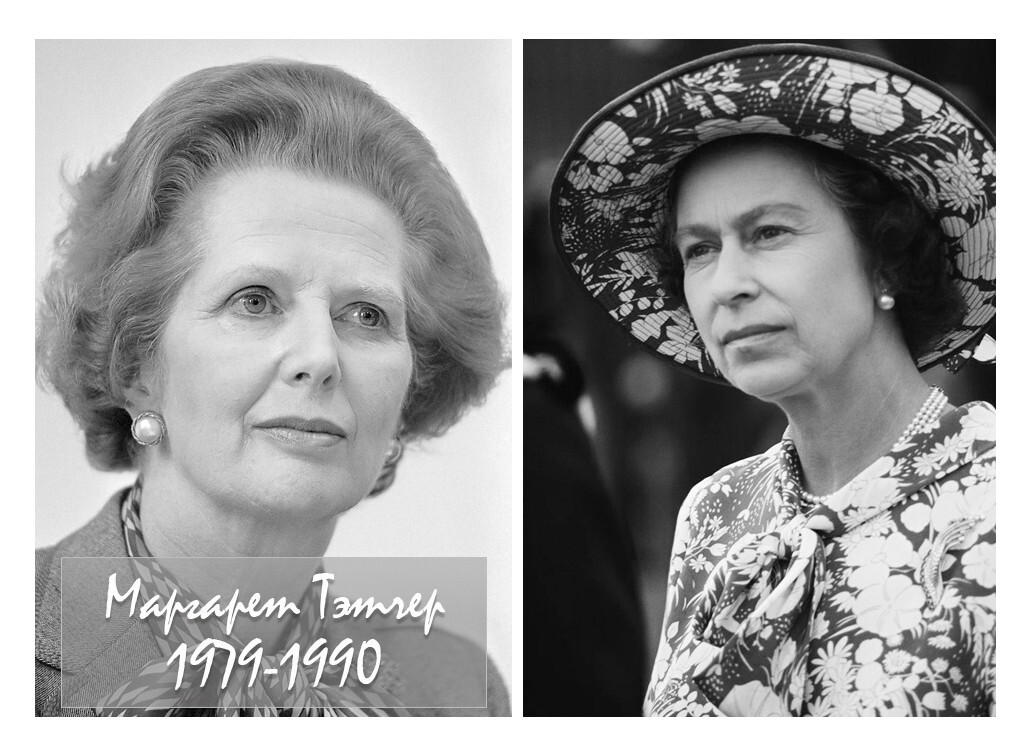 How British Prime Ministers Changed Under Elizabeth II - Margaret Thatcher, Longpost, Copy-paste, Winston Churchill, Queen Elizabeth II, England, Great Britain, Politics