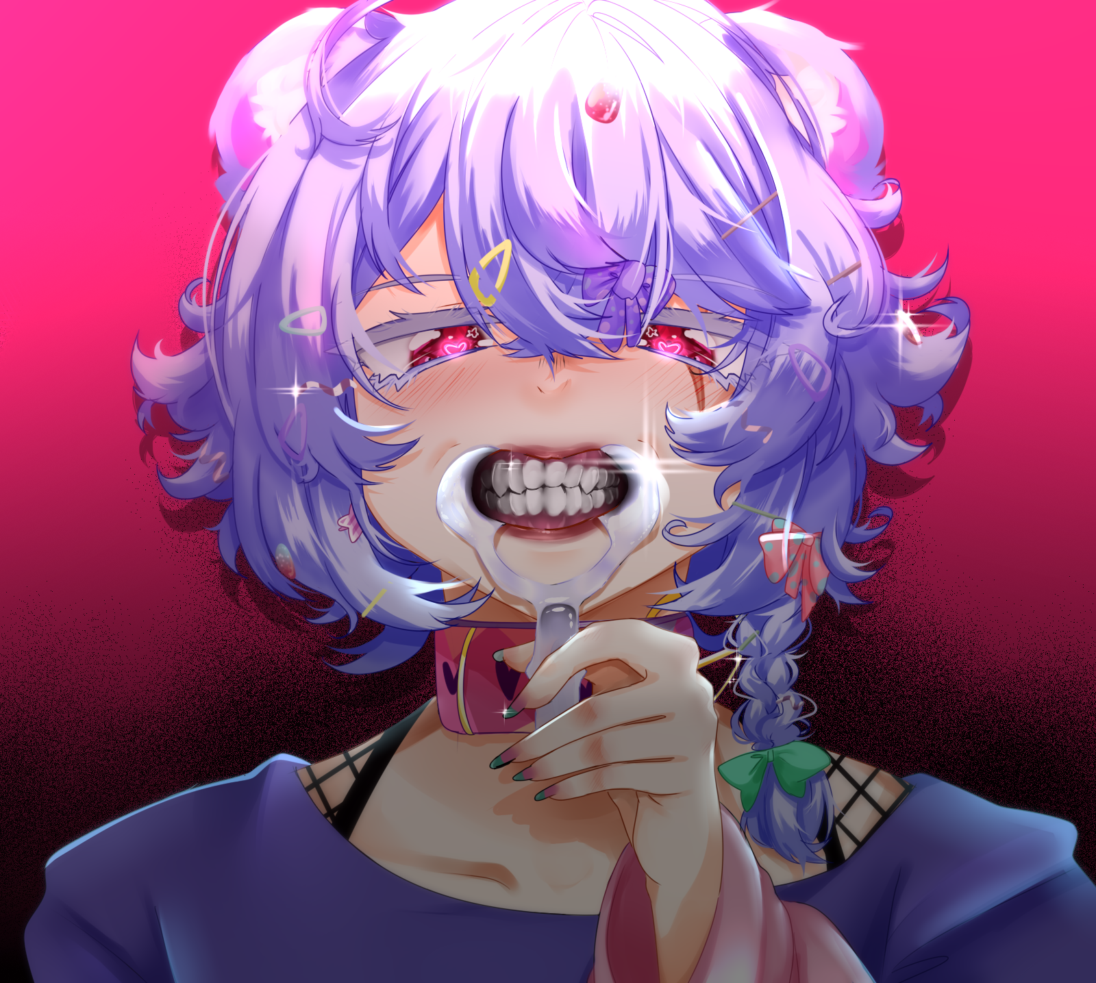 ToroToro at the dentist - Anime, Virtual youtuber, Anime trap, Hey im gay